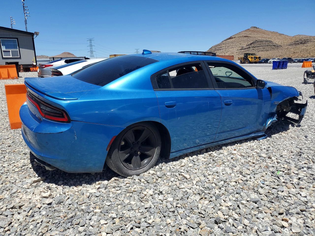 2015 Dodge Charger R Blue vin: 2C3CDXCT2FH902397