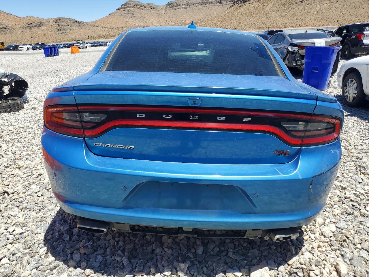 2015 Dodge Charger R Blue vin: 2C3CDXCT2FH902397