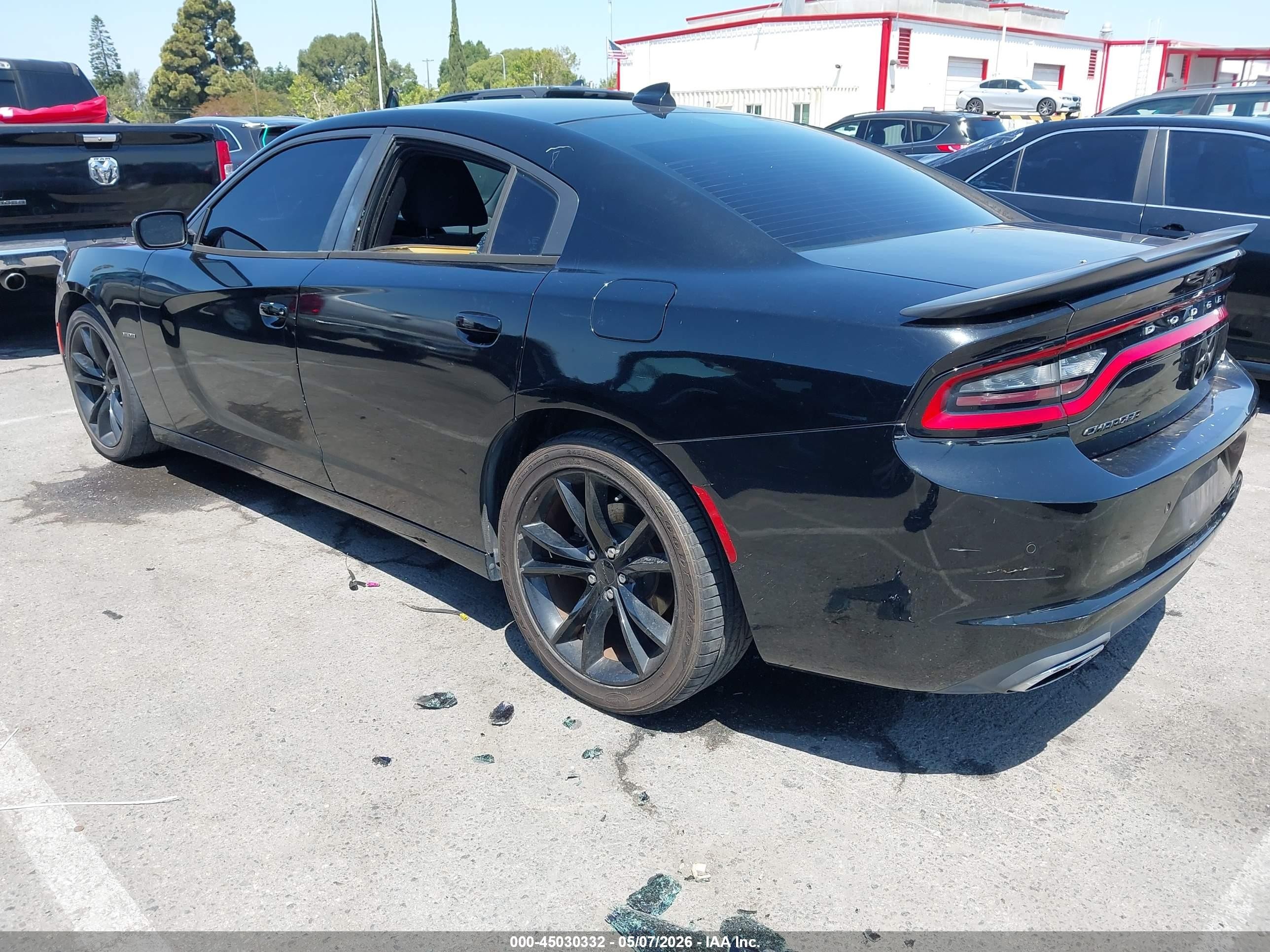 2016 Dodge Charger R/t Black vin: 2C3CDXCT2GH188241