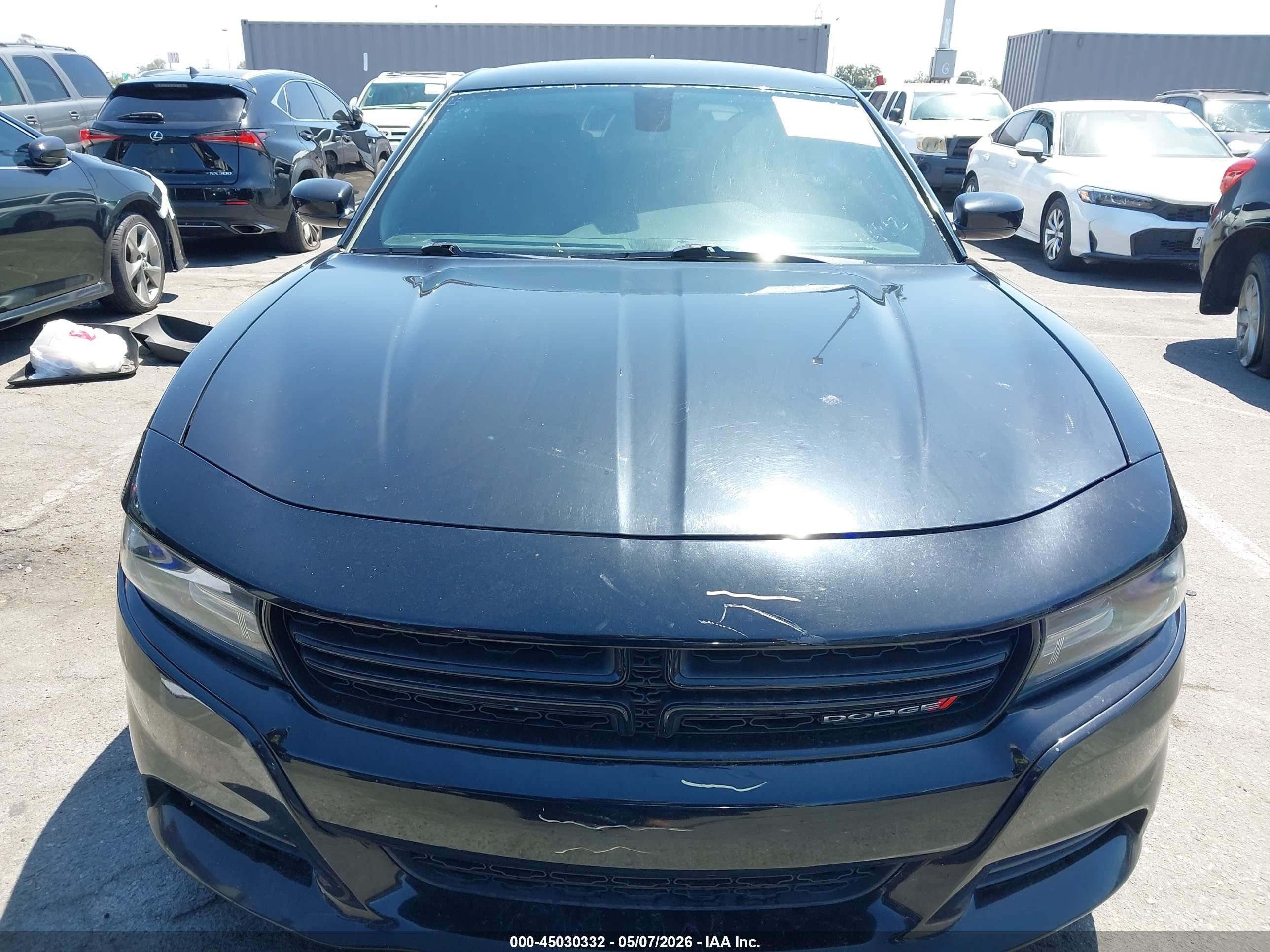 2016 Dodge Charger R/t Black vin: 2C3CDXCT2GH188241