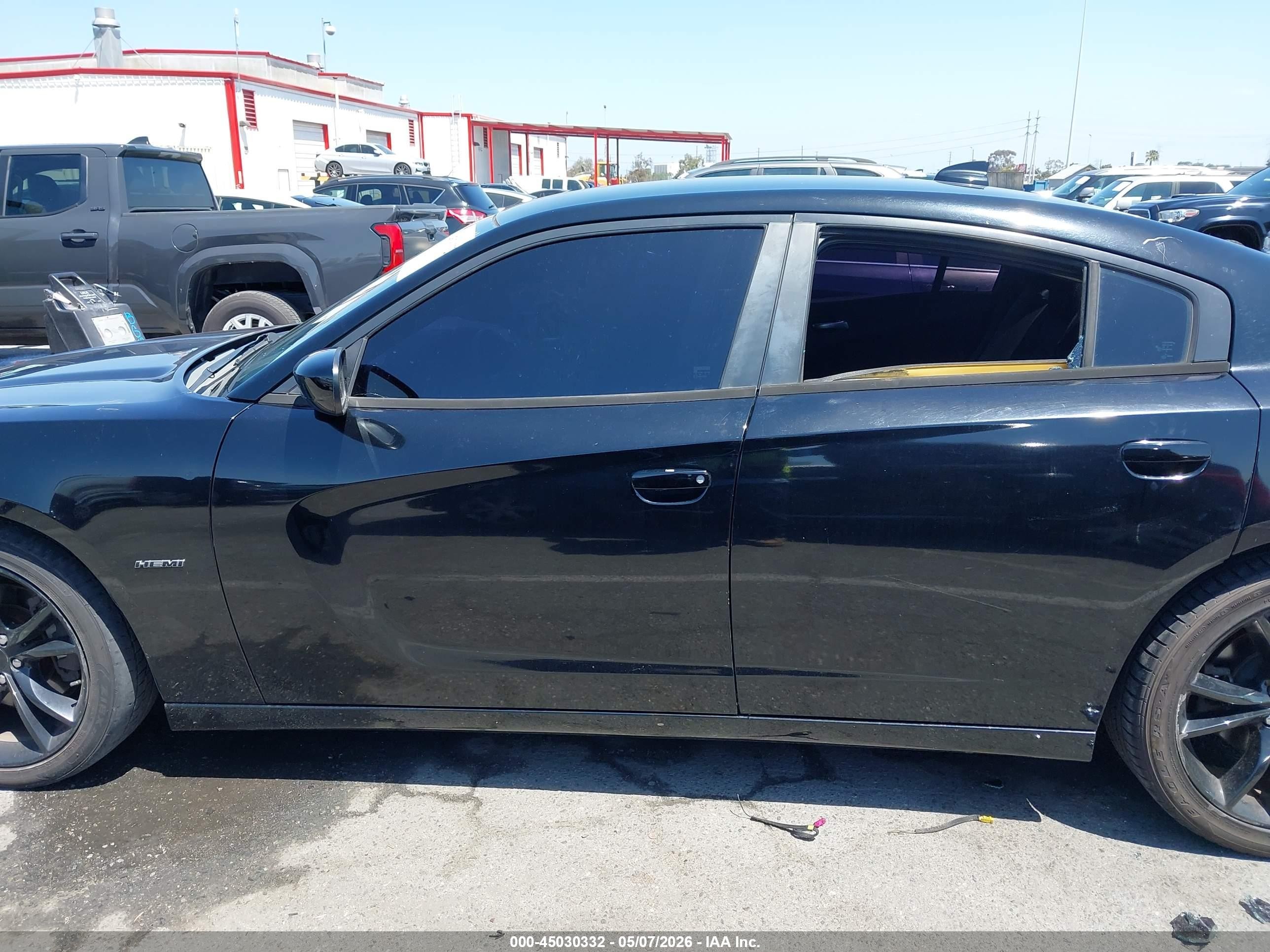 2016 Dodge Charger R/t Black vin: 2C3CDXCT2GH188241
