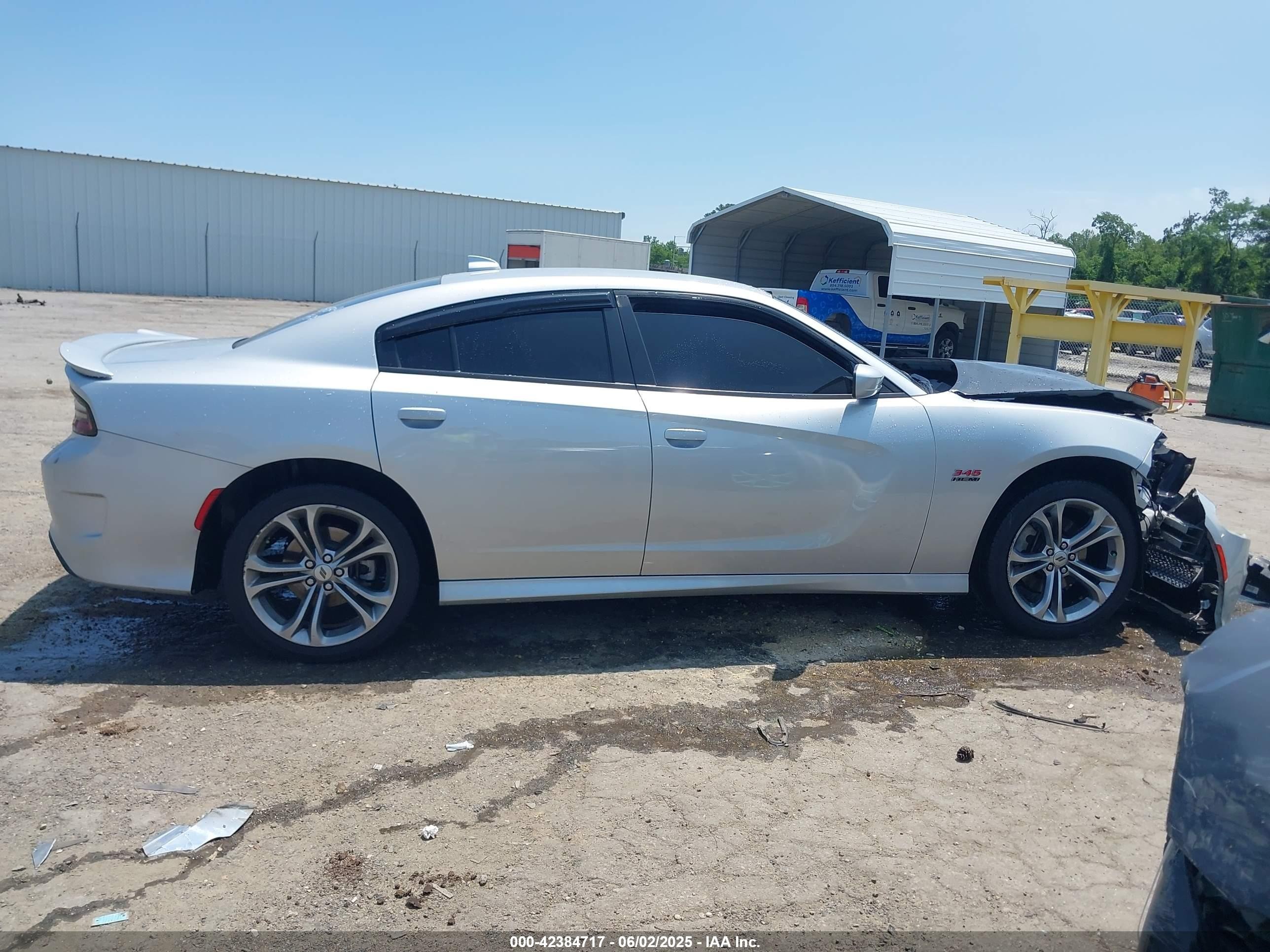 2021 Dodge Charger R/t Rwd Silver vin: 2C3CDXCT2MH587498
