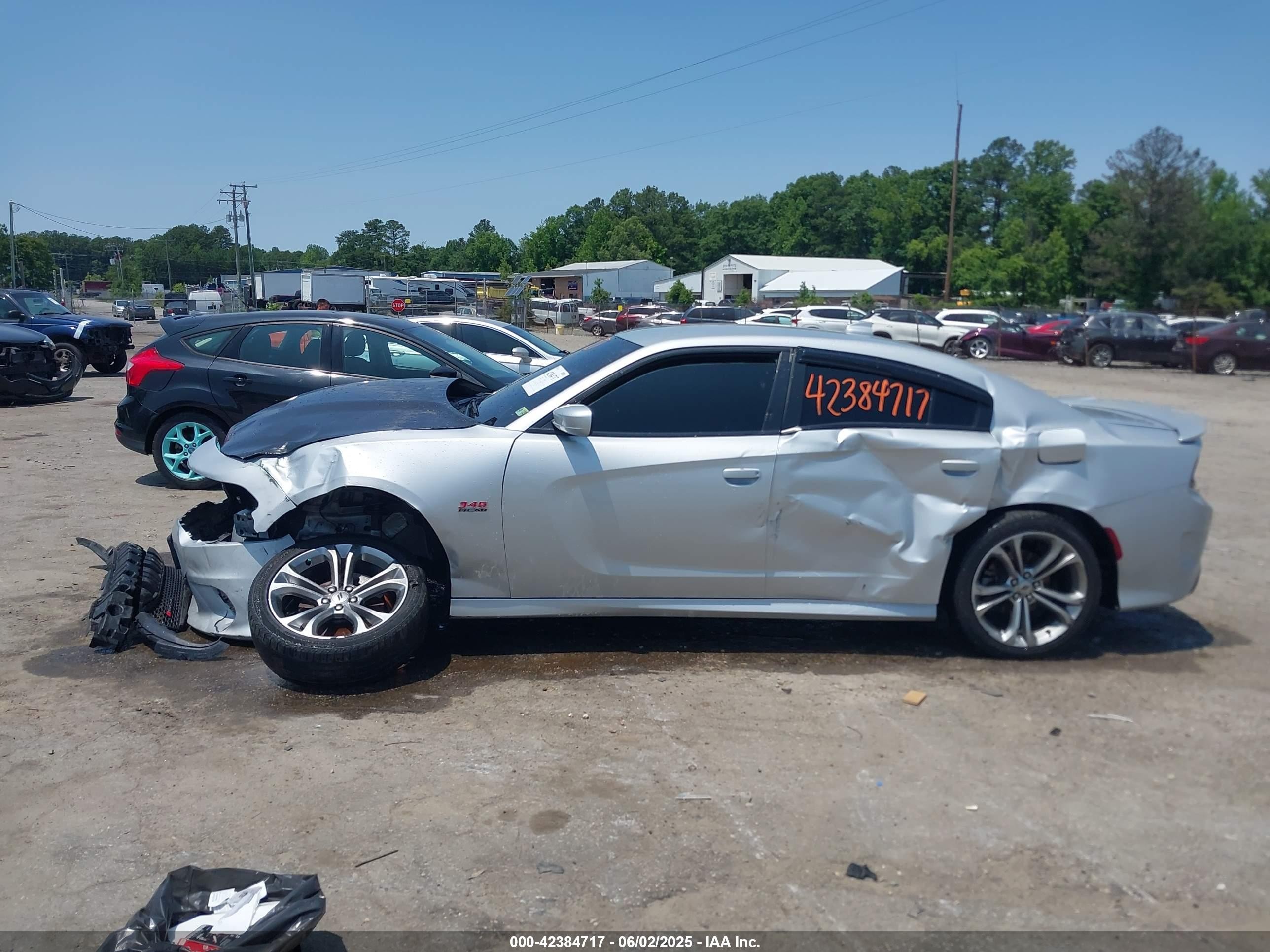 2021 Dodge Charger R/t Rwd Silver vin: 2C3CDXCT2MH587498