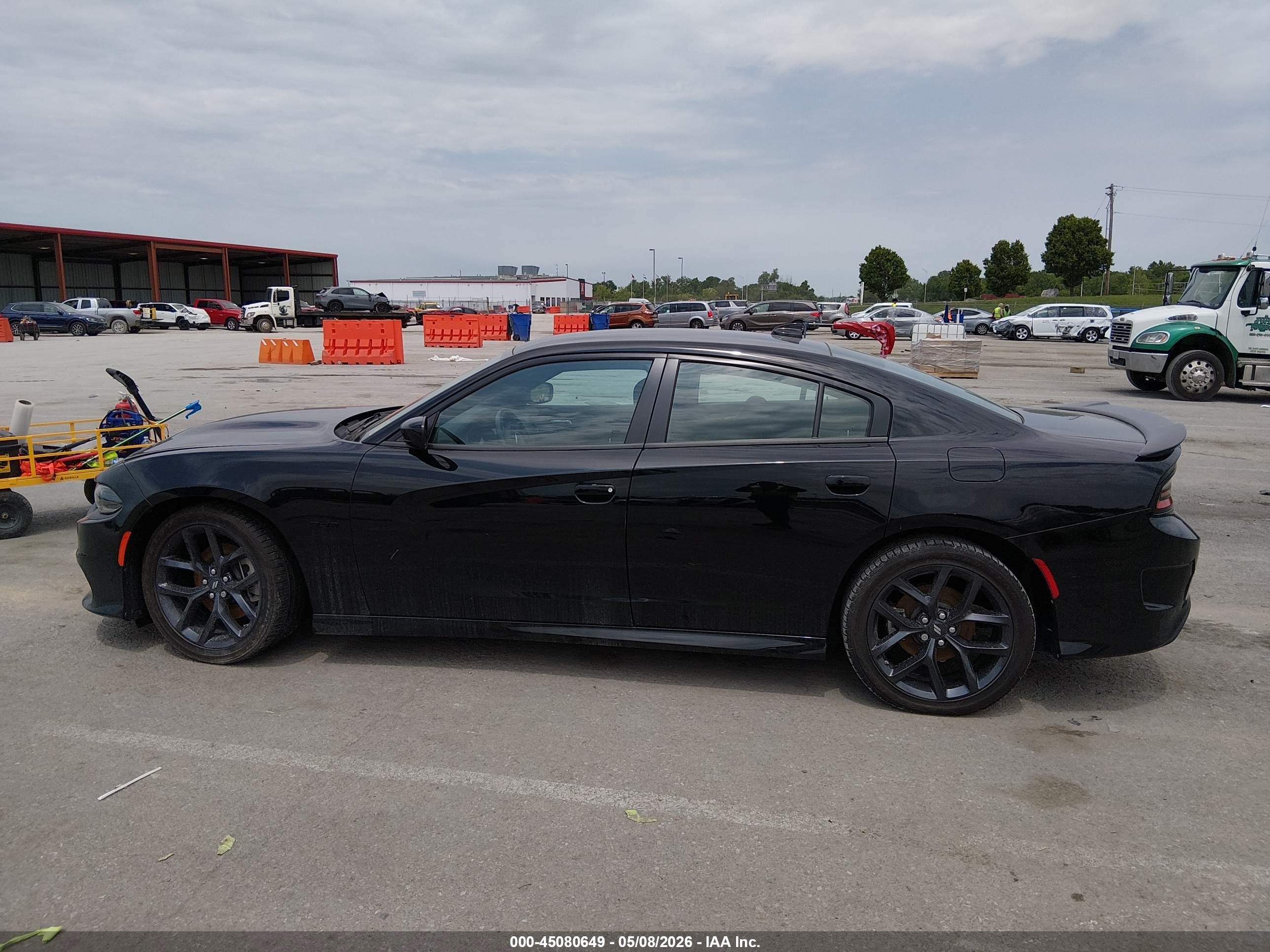 2023 Dodge Charger R/t Black vin: 2C3CDXCT2PH535907