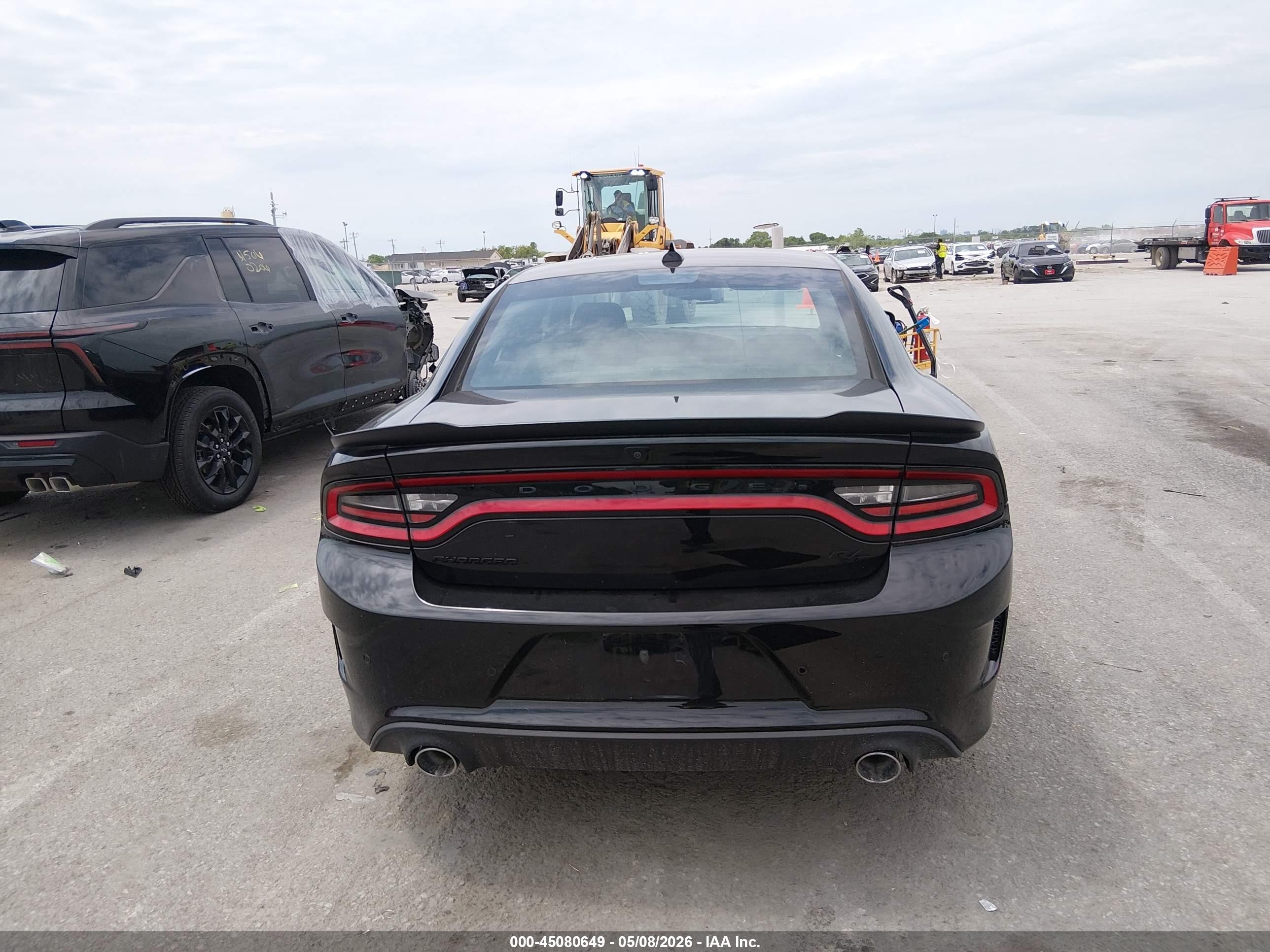 2023 Dodge Charger R/t Black vin: 2C3CDXCT2PH535907