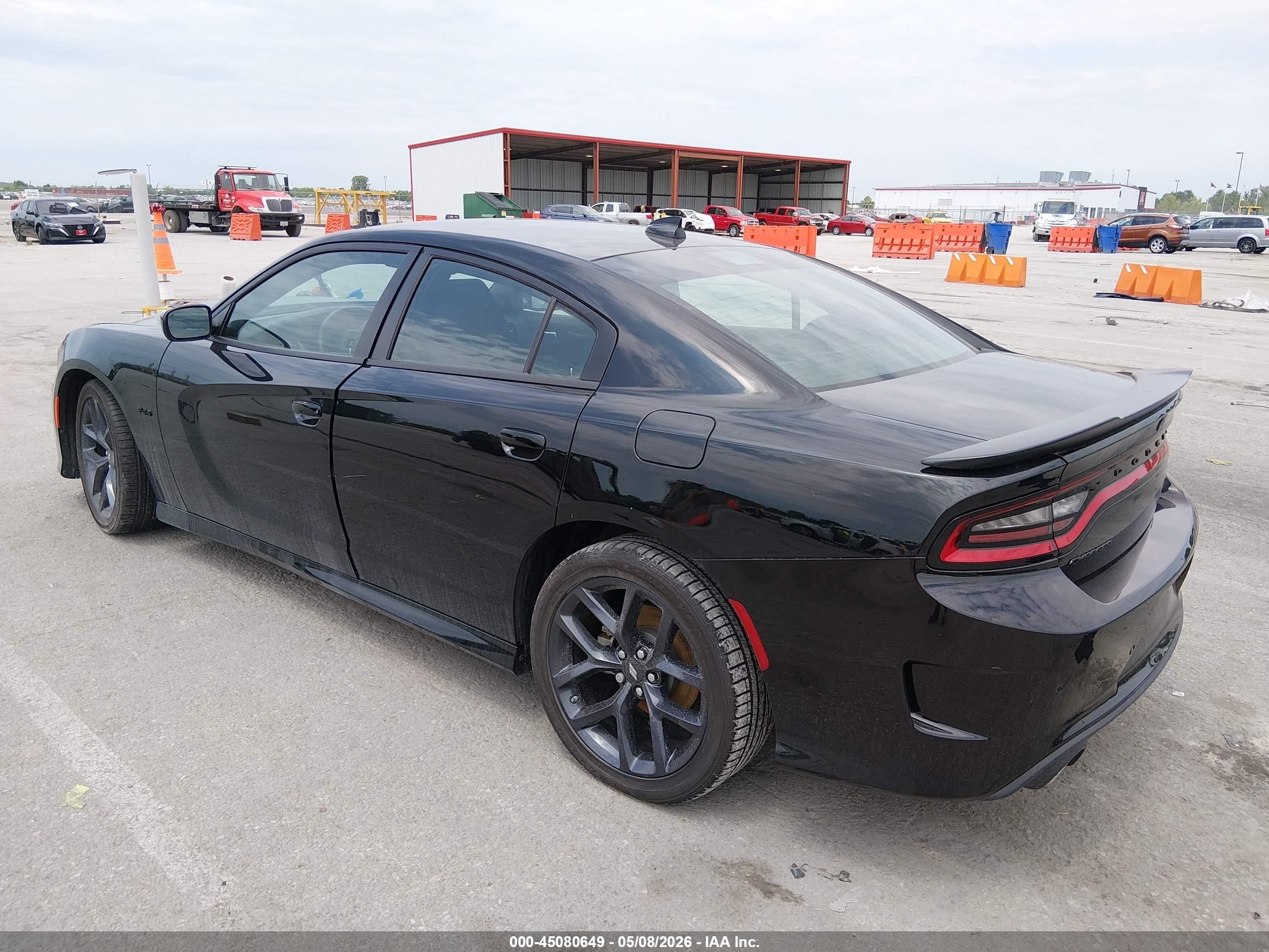 2023 Dodge Charger R/t Black vin: 2C3CDXCT2PH535907