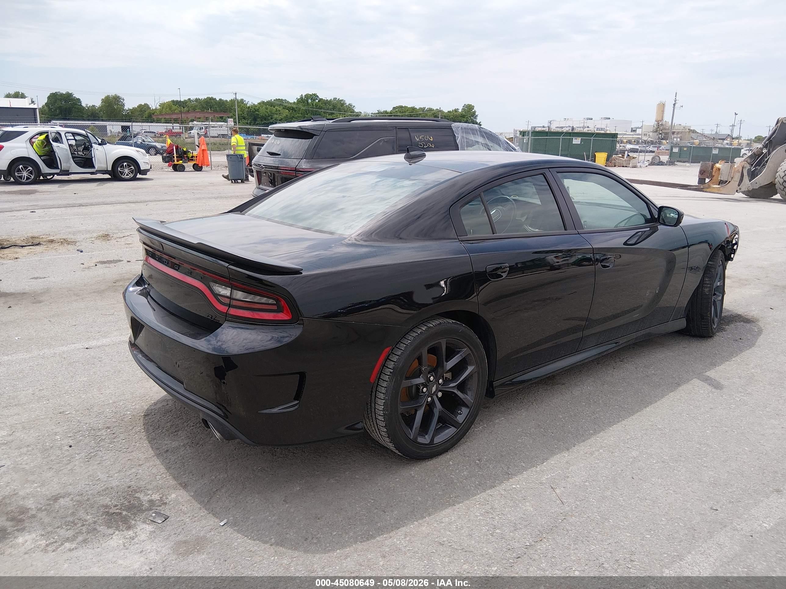 2023 Dodge Charger R/t Black vin: 2C3CDXCT2PH535907