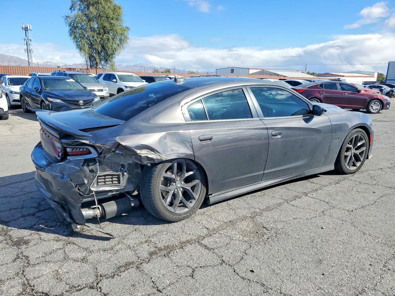 2023 Dodge Charger R/t Gray vin: 2C3CDXCT2PH684804