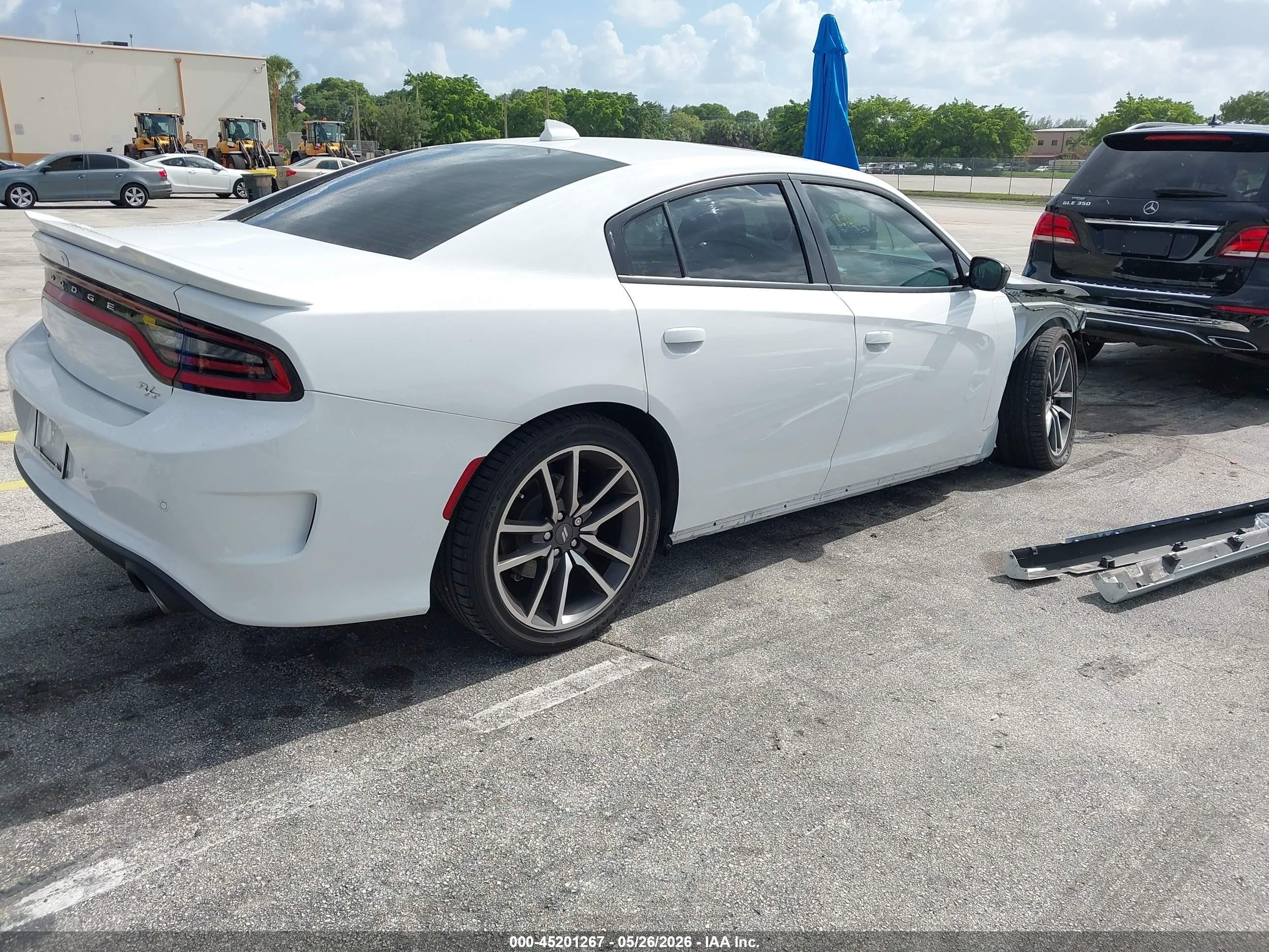 2023 Dodge Charger R/t Белый vin: 2C3CDXCT2PH699657