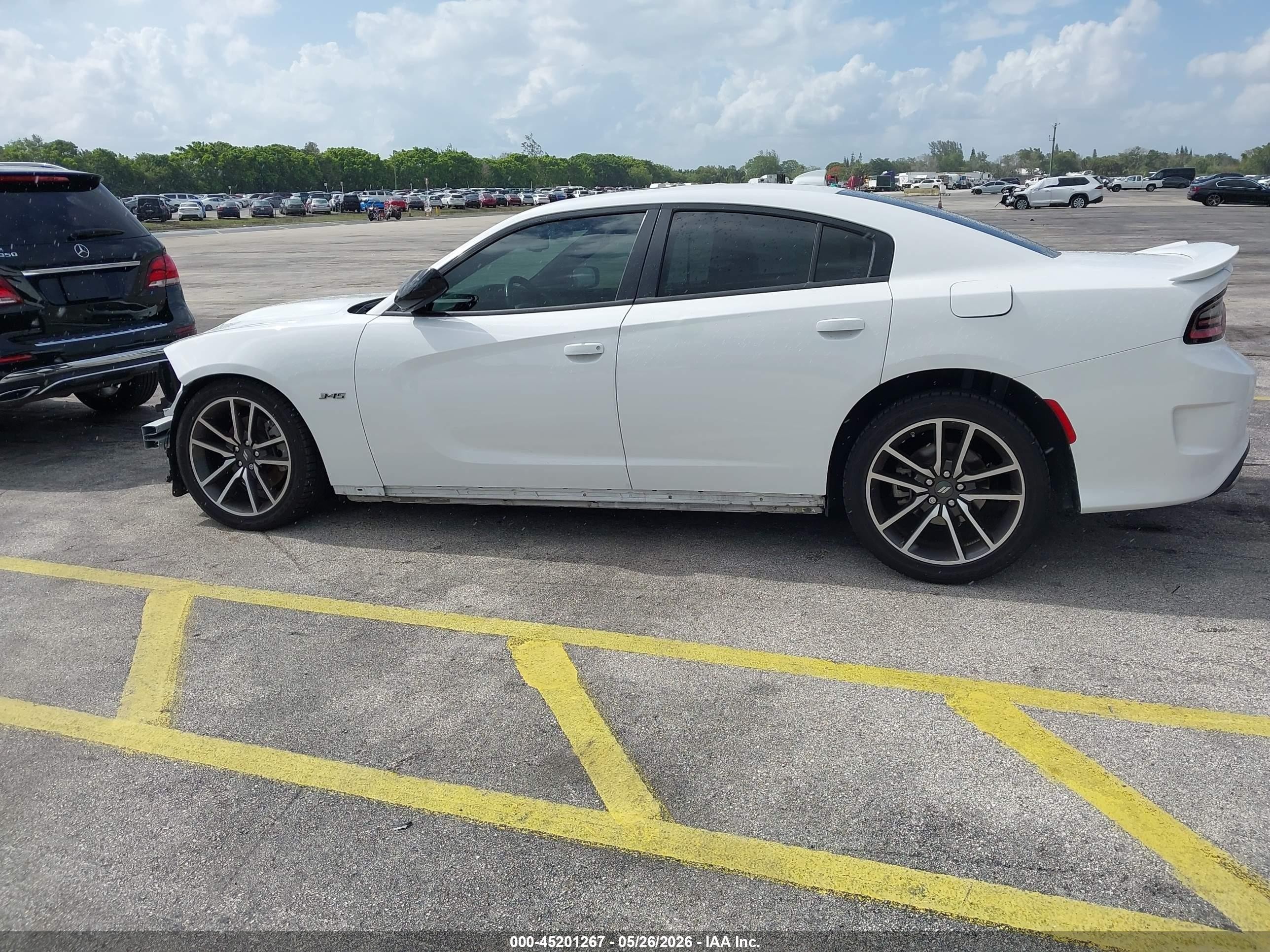 2023 Dodge Charger R/t Белый vin: 2C3CDXCT2PH699657