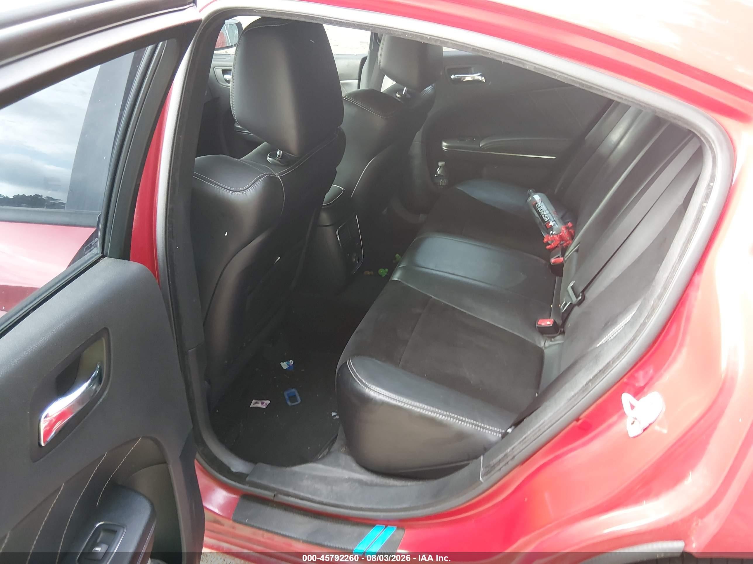 2012 Dodge Charger R/t Red vin: 2C3CDXCT3CH106740