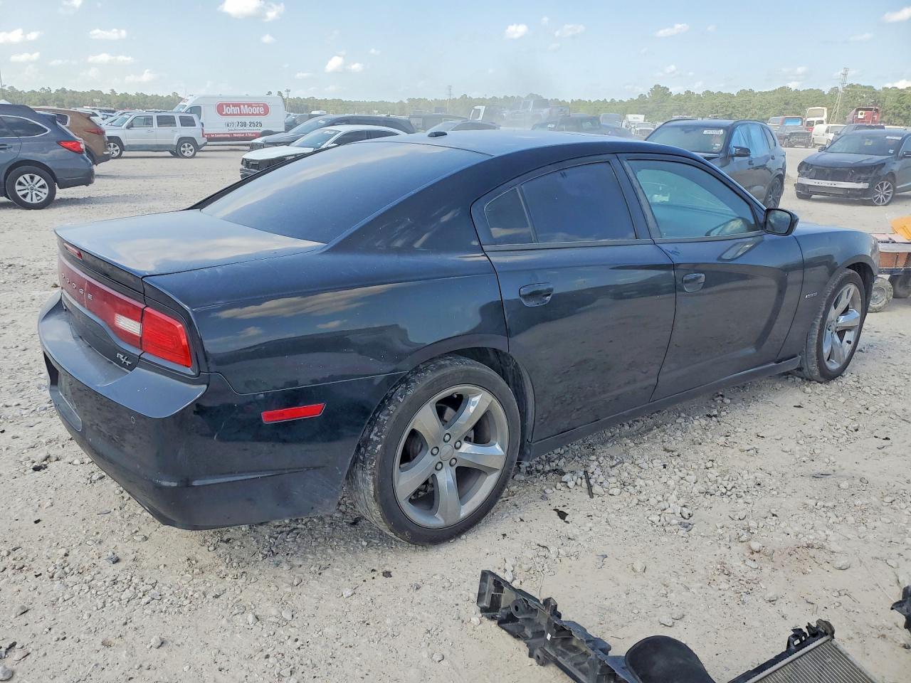 2012 Dodge Charger R/t Черный vin: 2C3CDXCT3CH303679