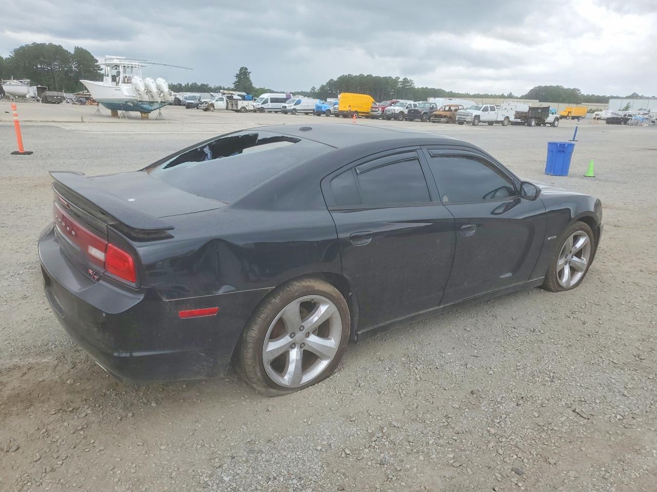 2013 Dodge Charger R/t Black vin: 2C3CDXCT3DH594539