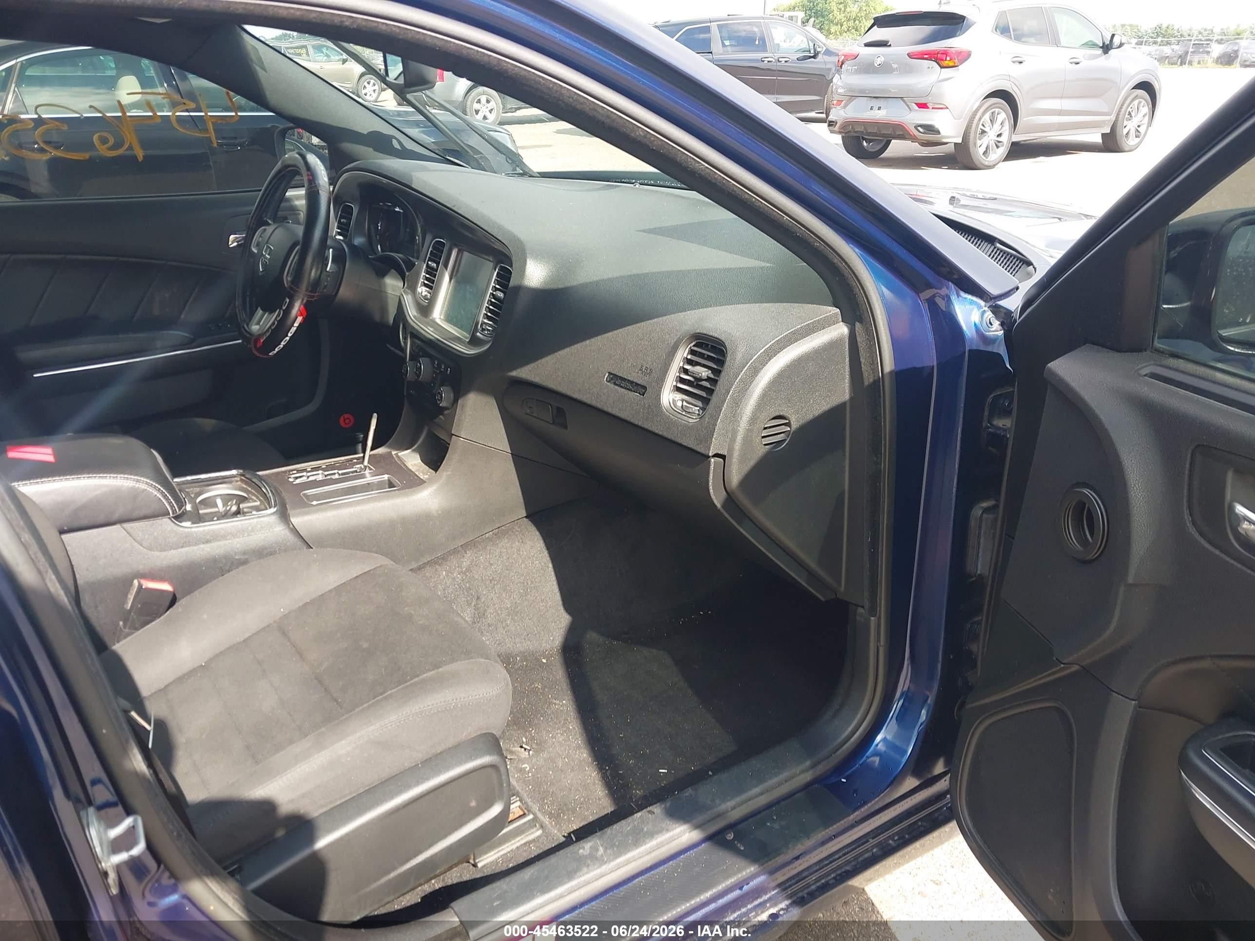 2013 Dodge Charger R/t Blue vin: 2C3CDXCT3DH594931