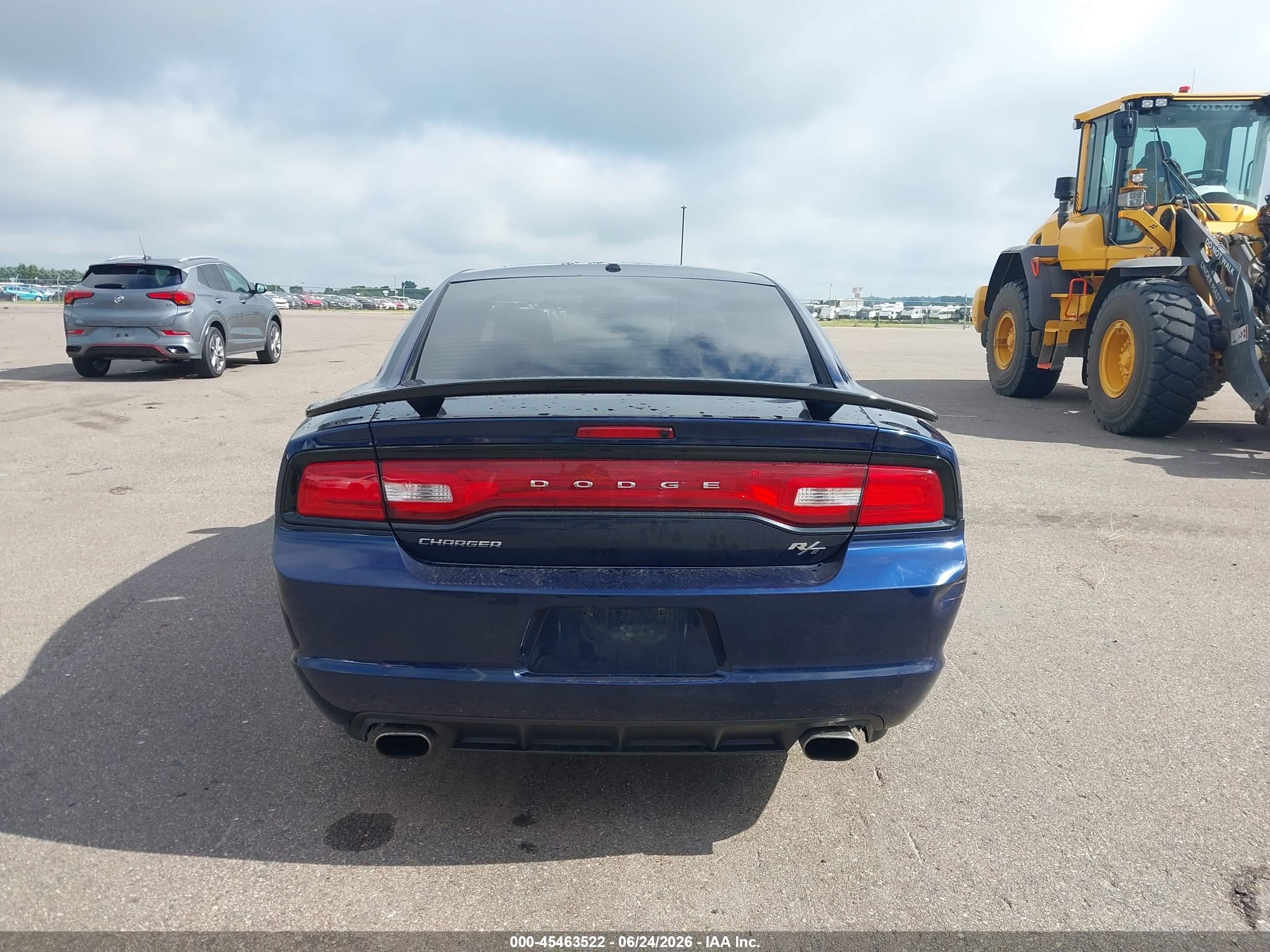 2013 Dodge Charger R/t Blue vin: 2C3CDXCT3DH594931