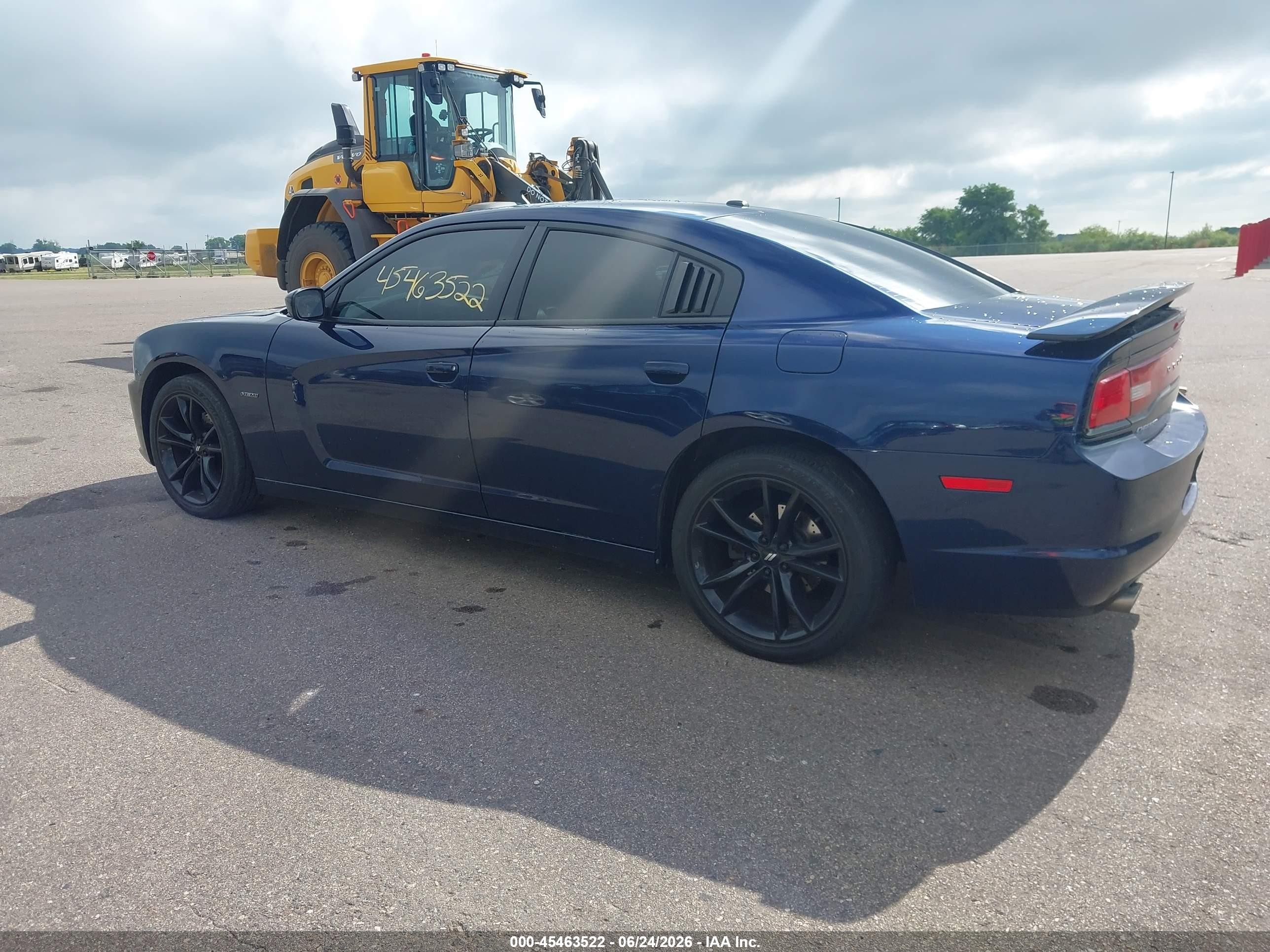 2013 Dodge Charger R/t Blue vin: 2C3CDXCT3DH594931