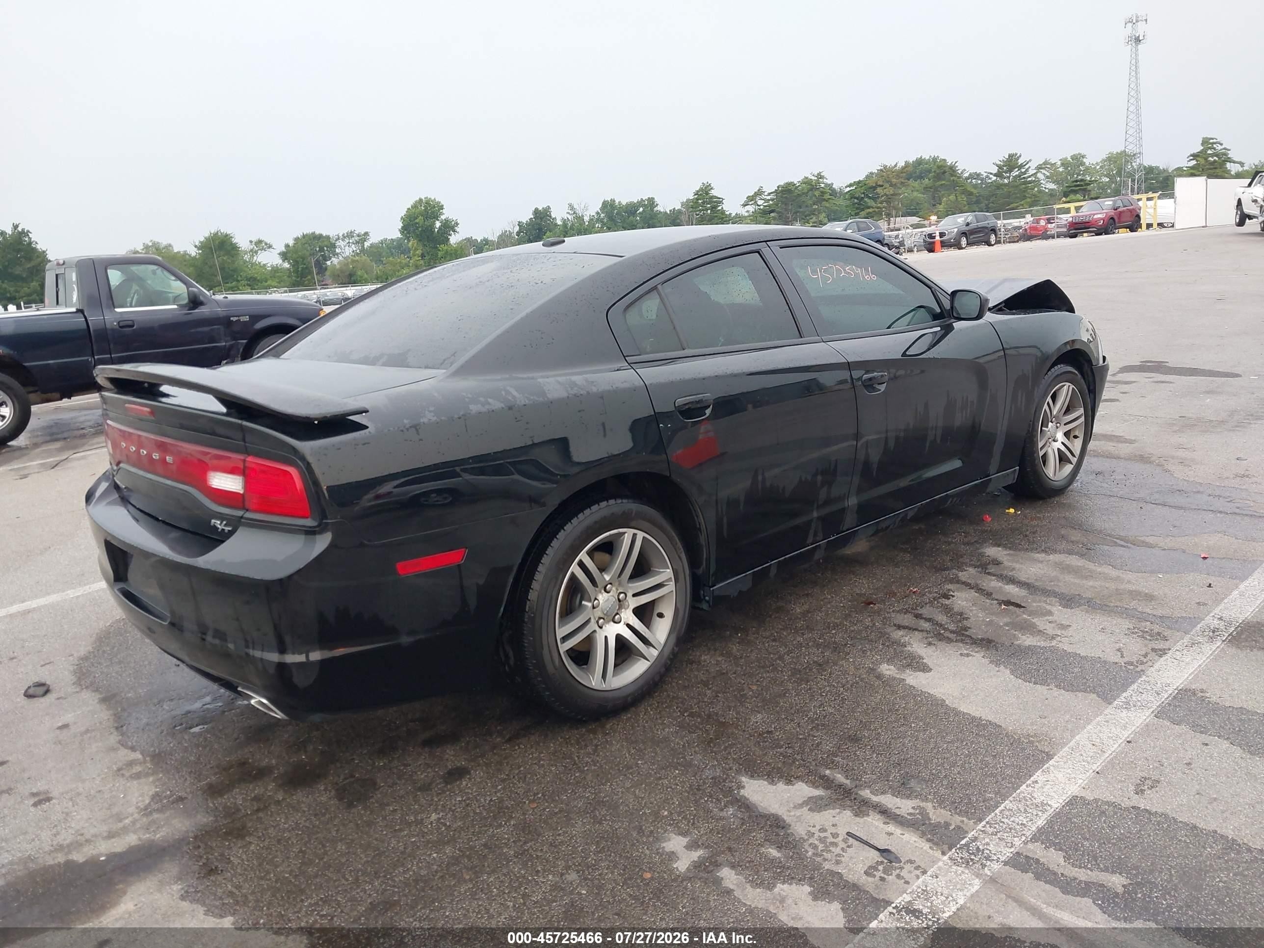 2013 Dodge Charger R/t Black vin: 2C3CDXCT3DH675427