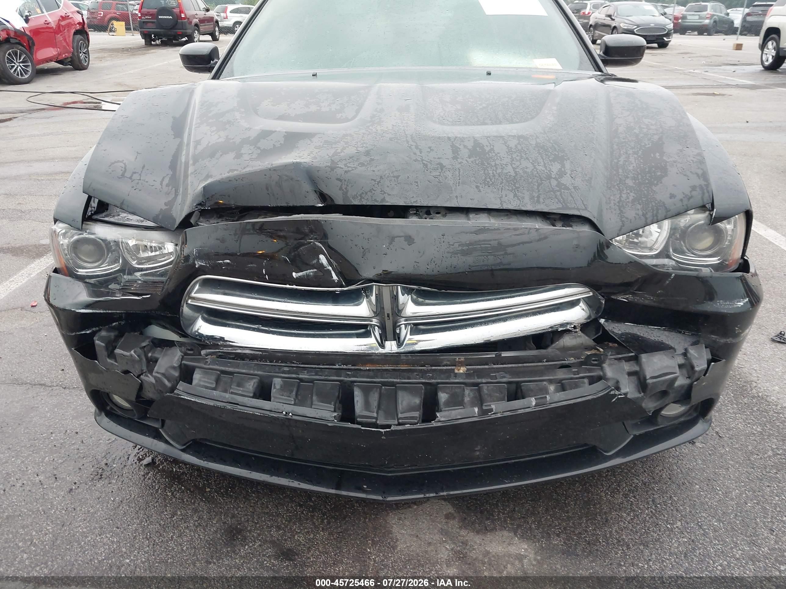 2013 Dodge Charger R/t Black vin: 2C3CDXCT3DH675427