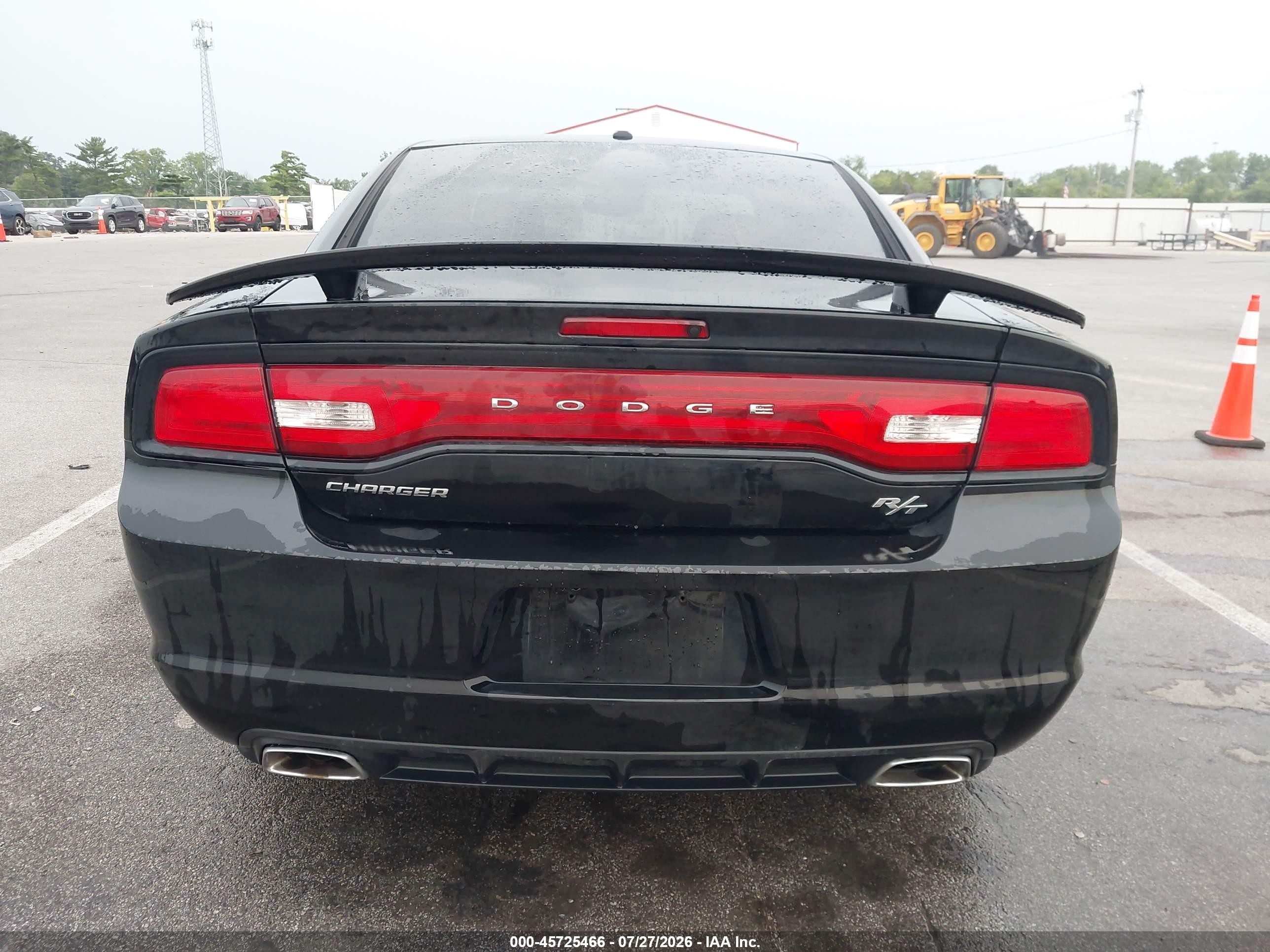 2013 Dodge Charger R/t Black vin: 2C3CDXCT3DH675427