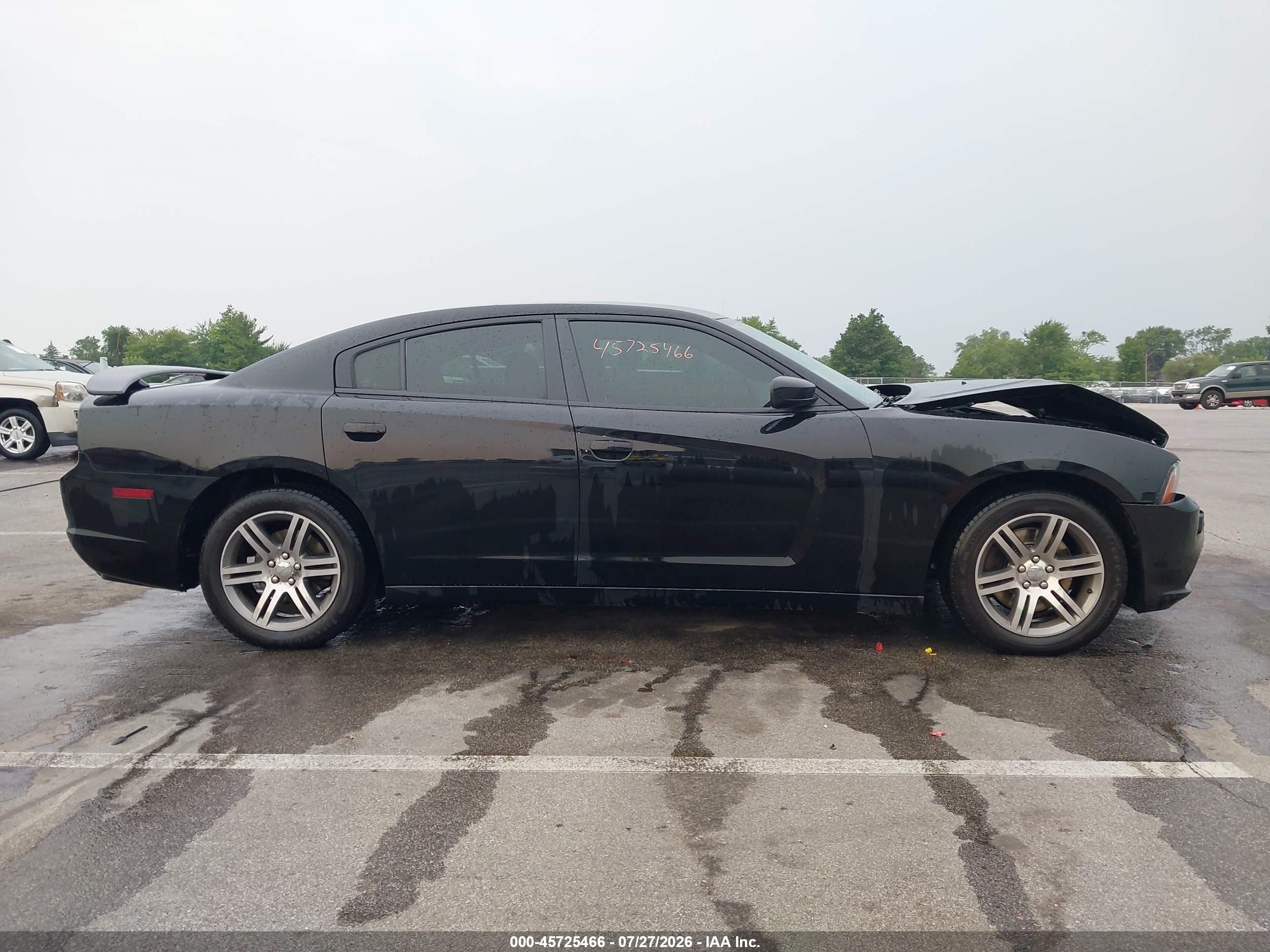 2013 Dodge Charger R/t Black vin: 2C3CDXCT3DH675427