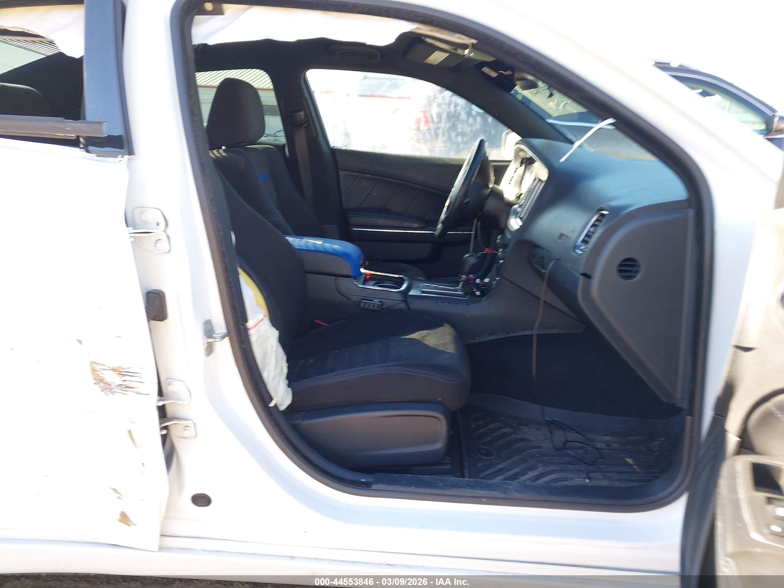 2013 Dodge Charger R/t White vin: 2C3CDXCT3DH696150
