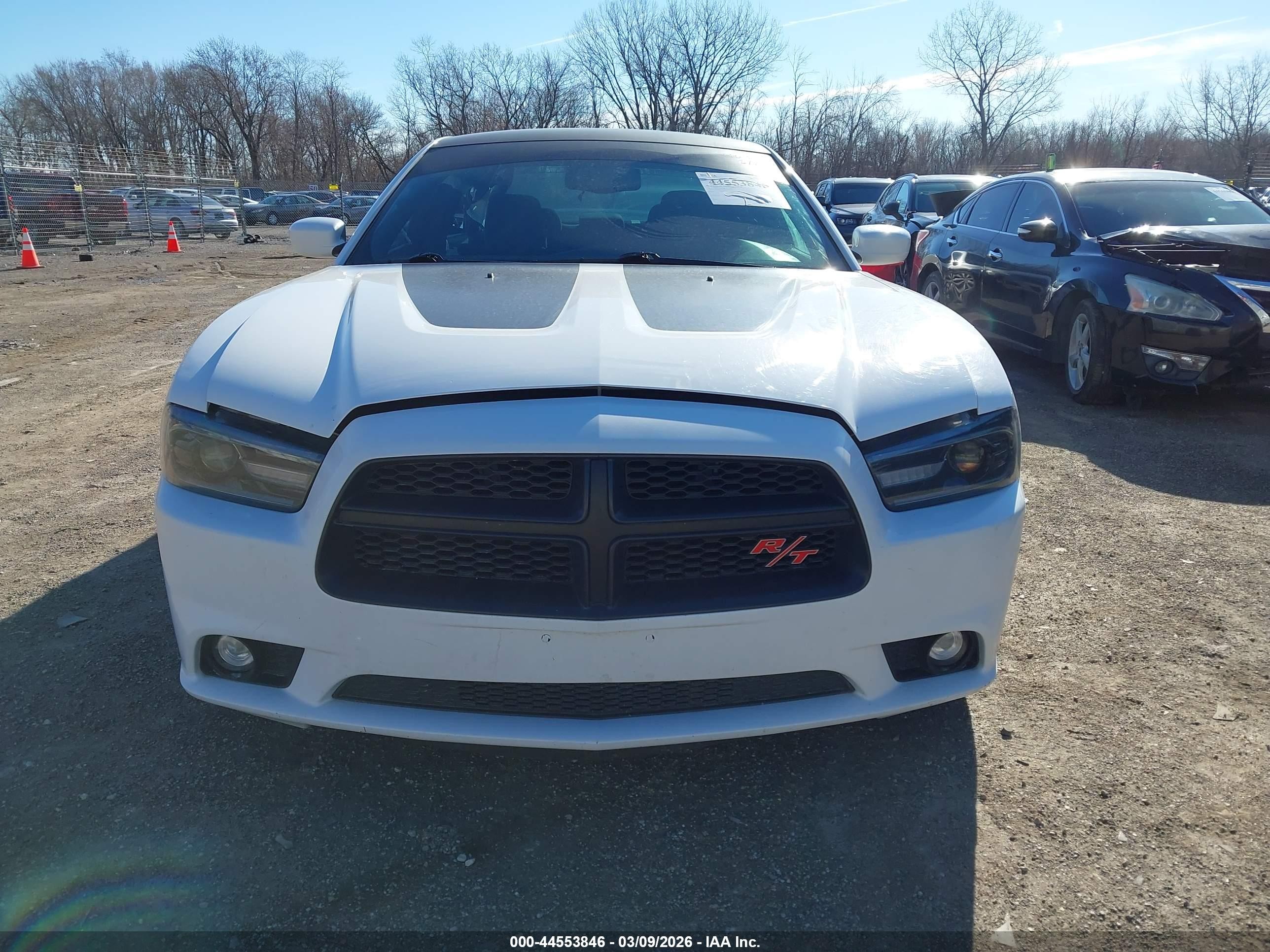 2013 Dodge Charger R/t White vin: 2C3CDXCT3DH696150