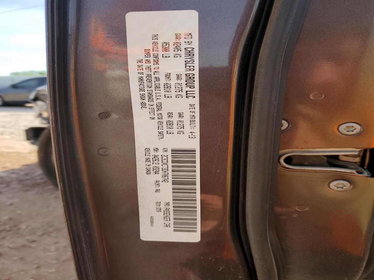 2013 Dodge Charger R Gray vin: 2C3CDXCT3DH706742