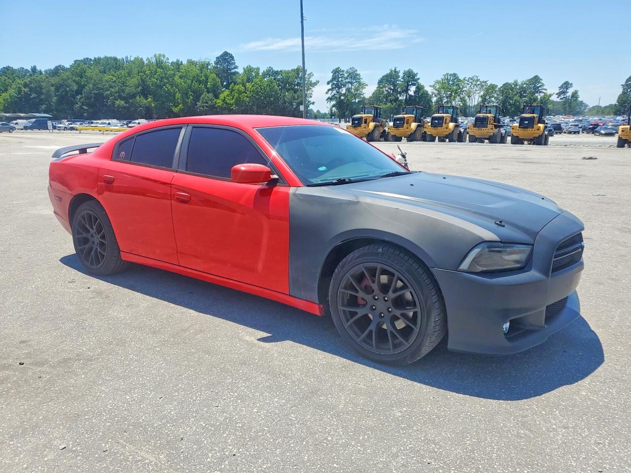 2013 Dodge Charger R Red vin: 2C3CDXCT3DH726621
