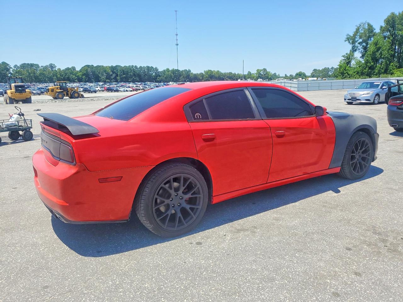 2013 Dodge Charger R Red vin: 2C3CDXCT3DH726621
