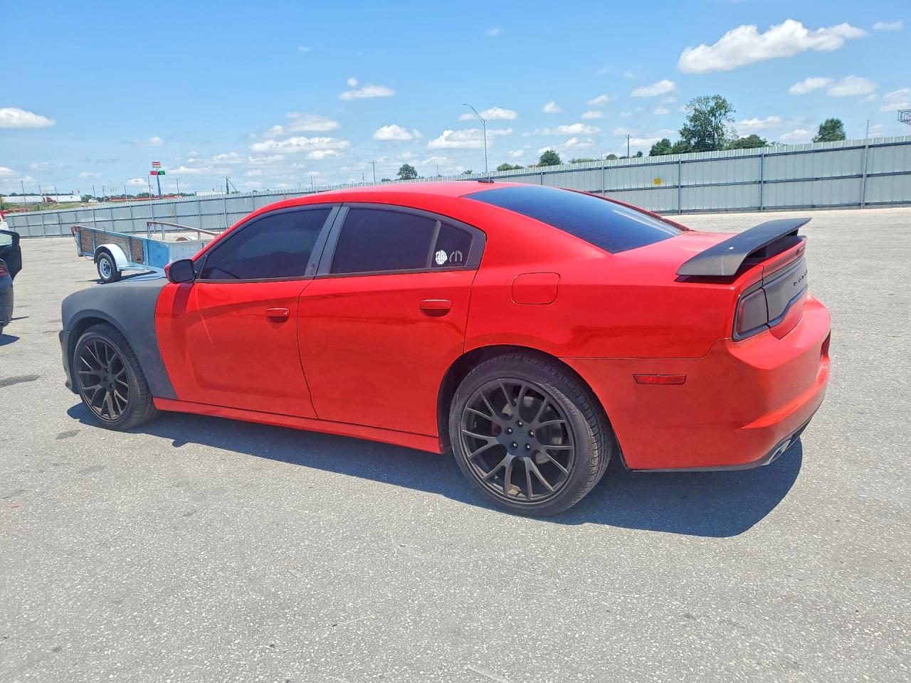 2013 Dodge Charger R Red vin: 2C3CDXCT3DH726621