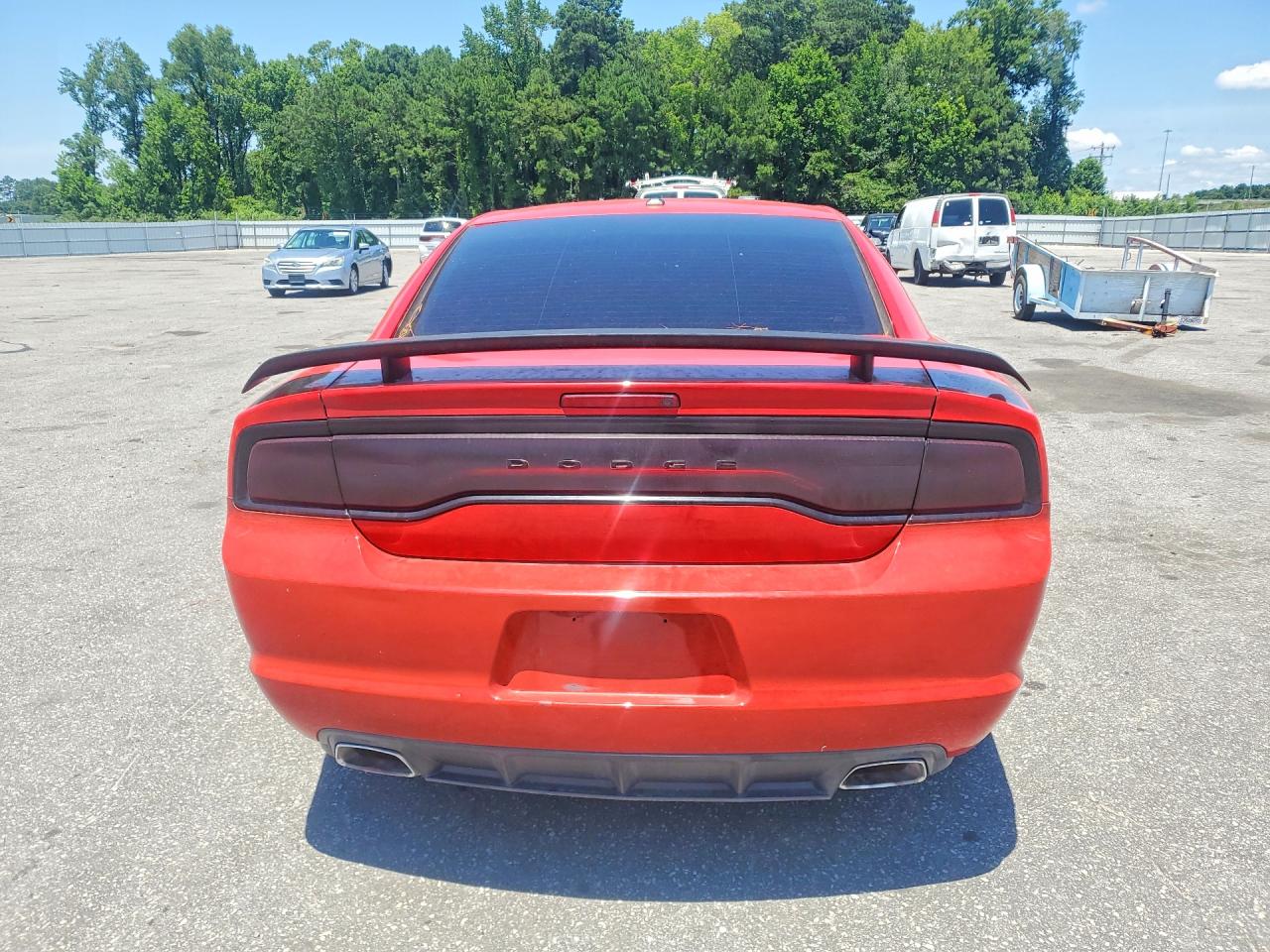 2013 Dodge Charger R Red vin: 2C3CDXCT3DH726621