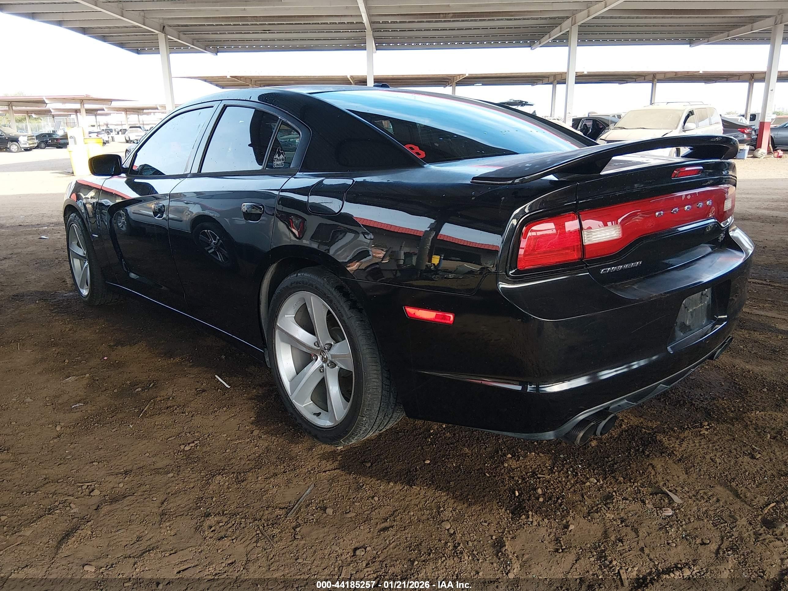 2014 Dodge Charger R/t Black vin: 2C3CDXCT3EH165578