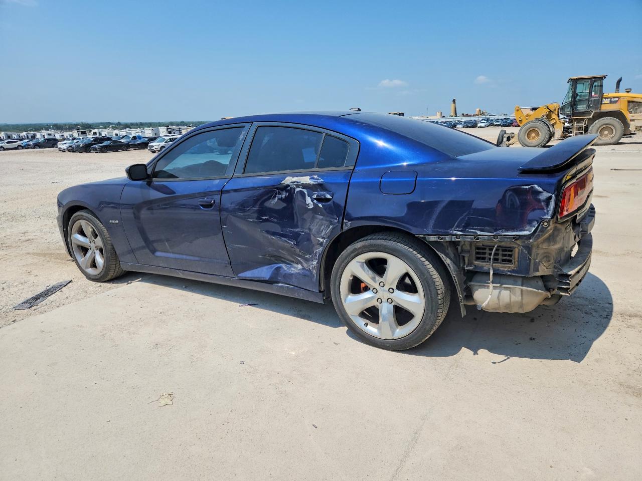 2014 Dodge Charger R/t Blue vin: 2C3CDXCT3EH199472