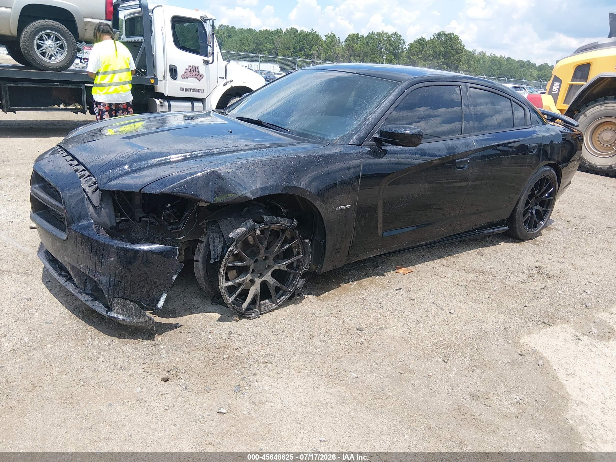 2014 Dodge Charger R/t Black vin: 2C3CDXCT3EH233247