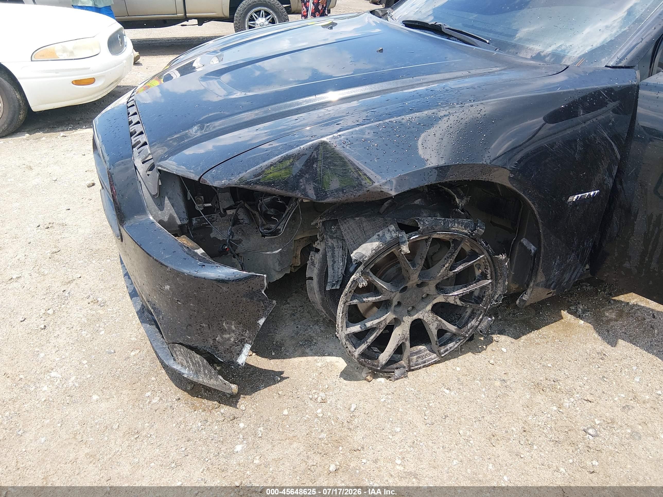 2014 Dodge Charger R/t Black vin: 2C3CDXCT3EH233247