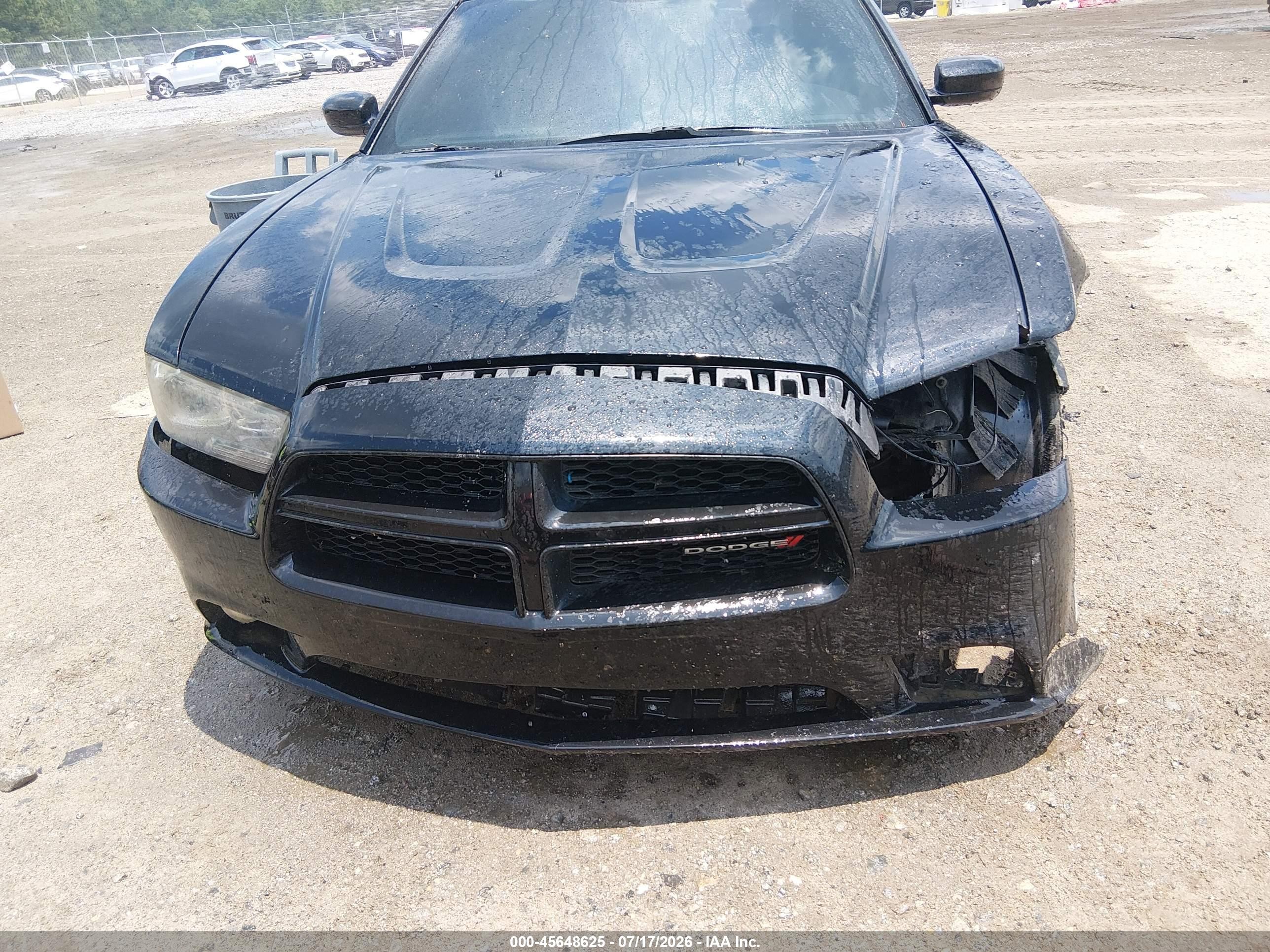 2014 Dodge Charger R/t Black vin: 2C3CDXCT3EH233247