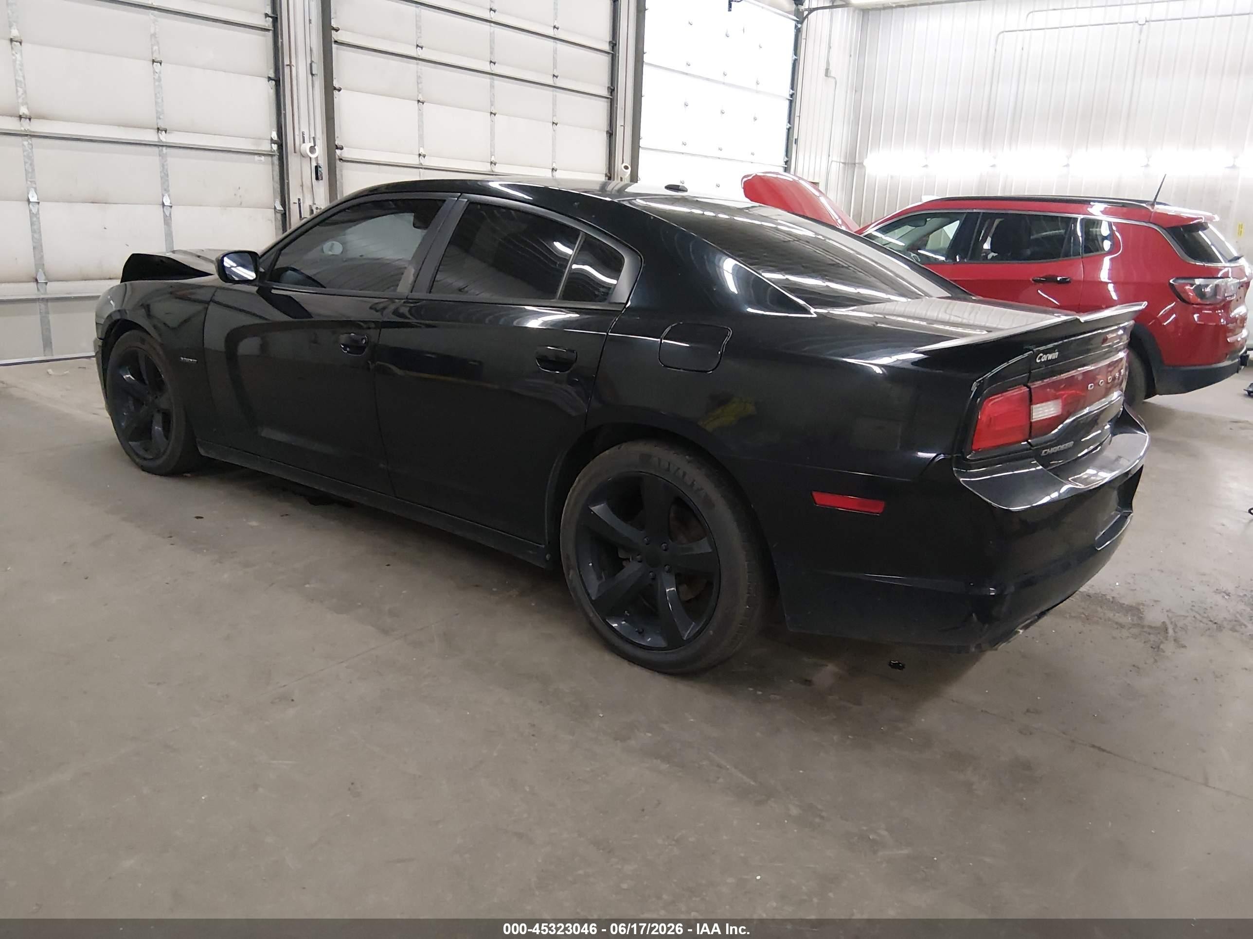 2014 Dodge Charger R/t Black vin: 2C3CDXCT3EH285123
