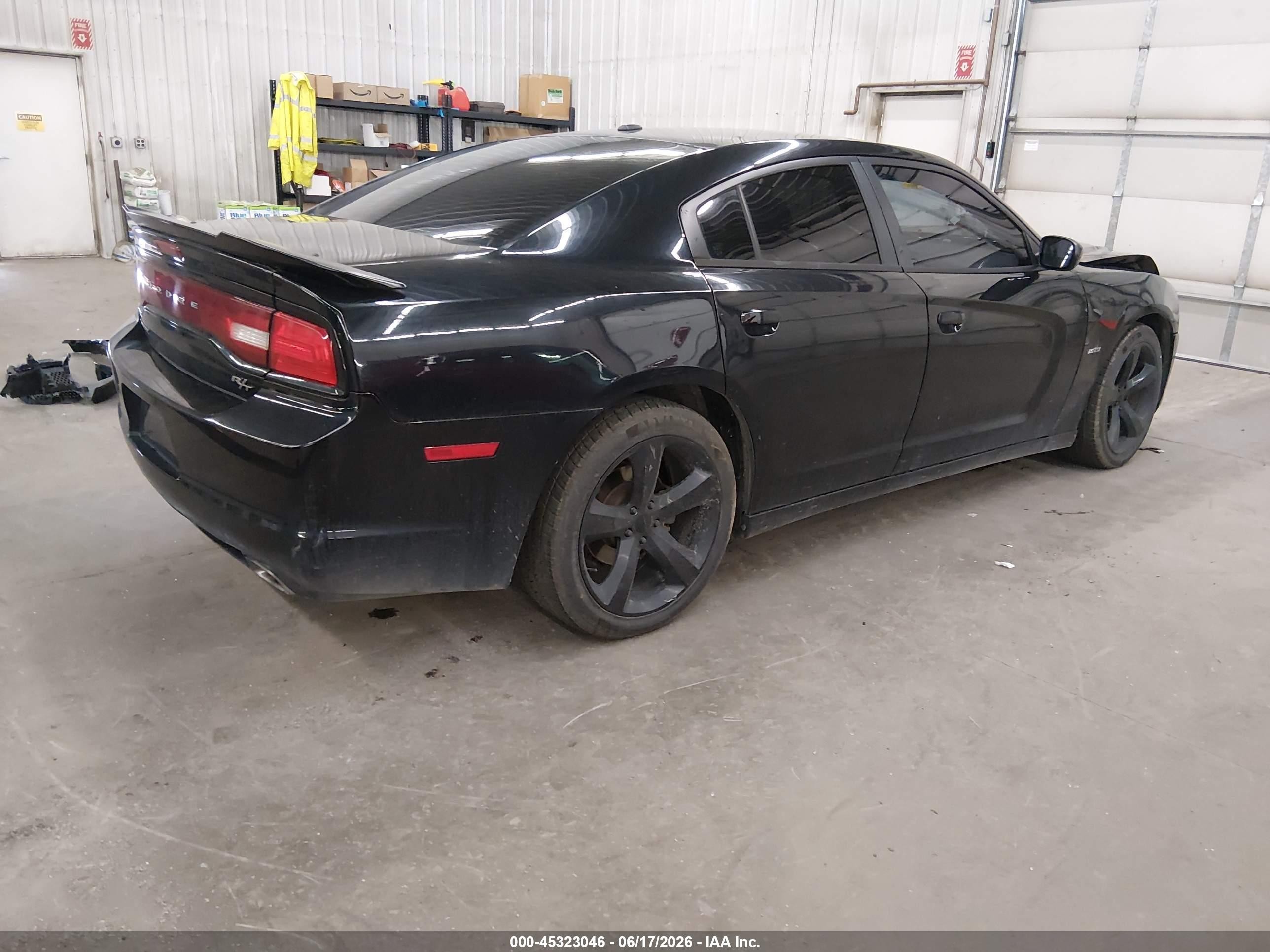 2014 Dodge Charger R/t Black vin: 2C3CDXCT3EH285123