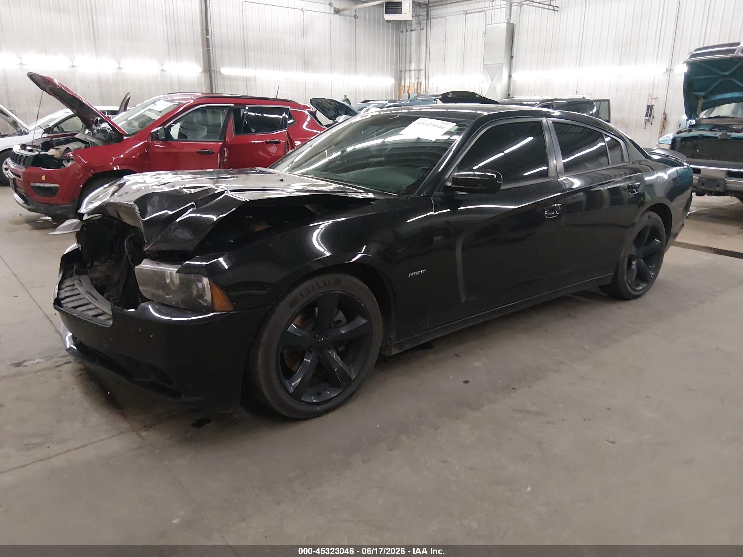 2014 Dodge Charger R/t Black vin: 2C3CDXCT3EH285123