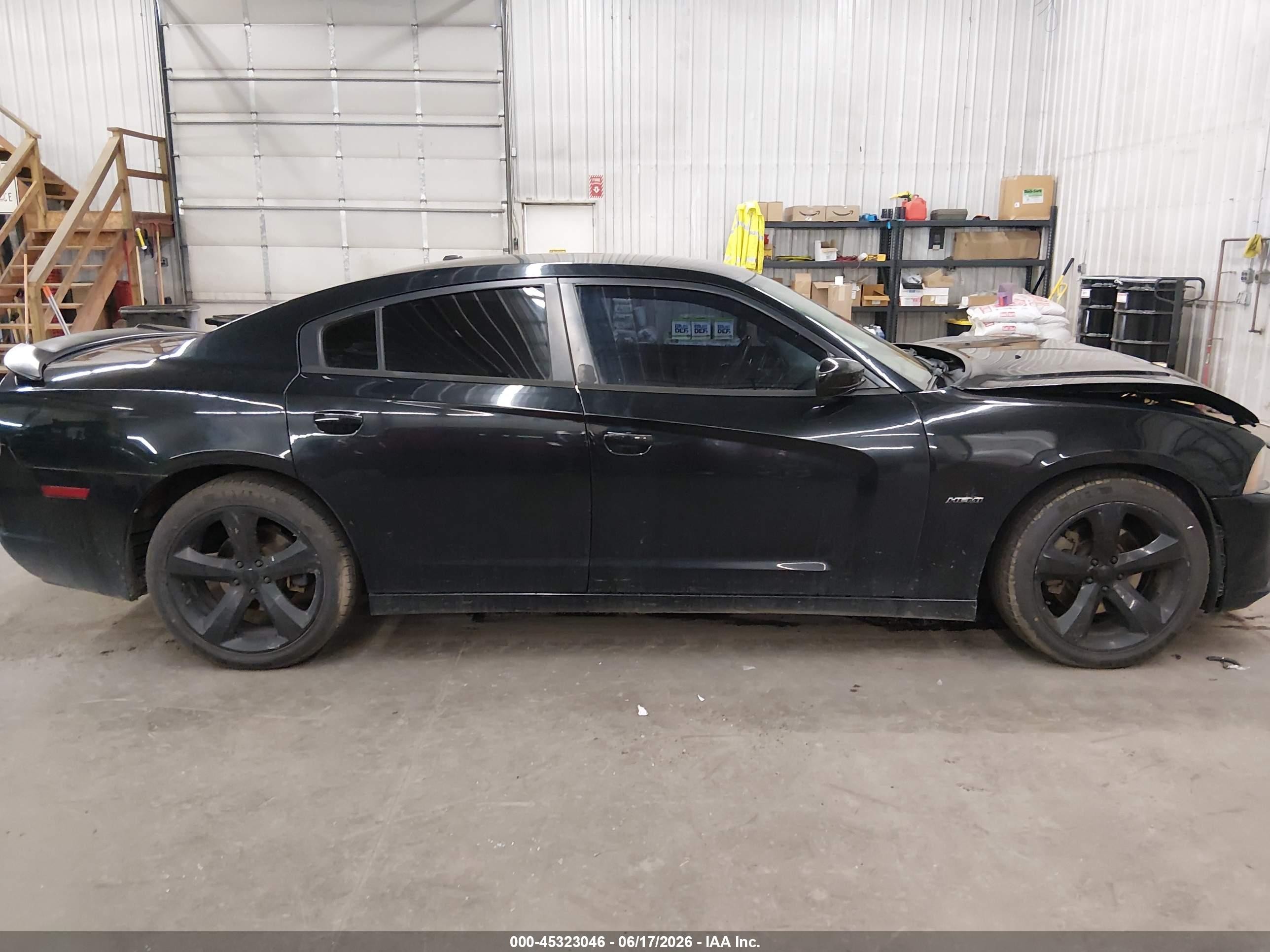 2014 Dodge Charger R/t Black vin: 2C3CDXCT3EH285123