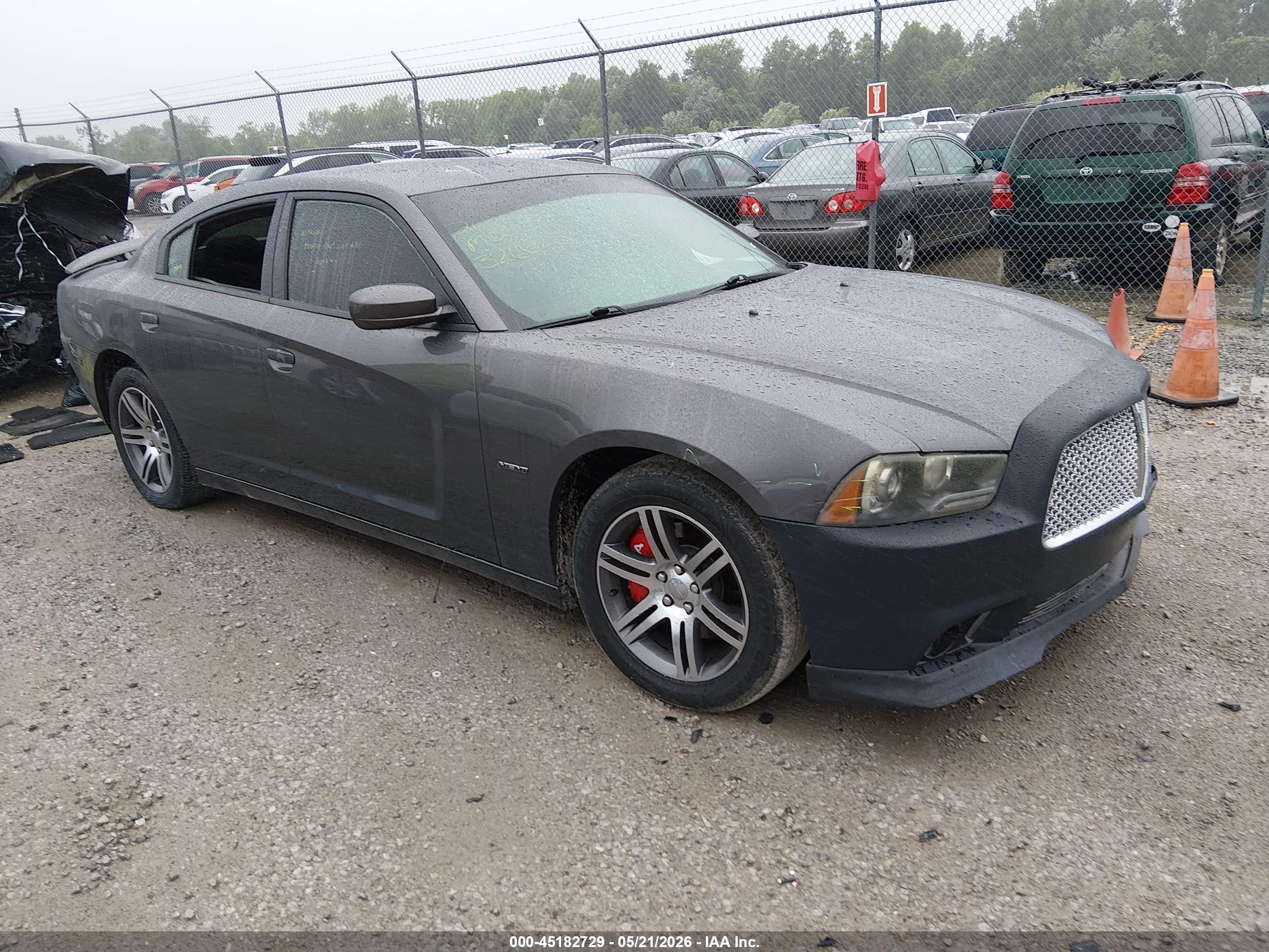 2014 Dodge Charger R/t Gray vin: 2C3CDXCT3EH326625