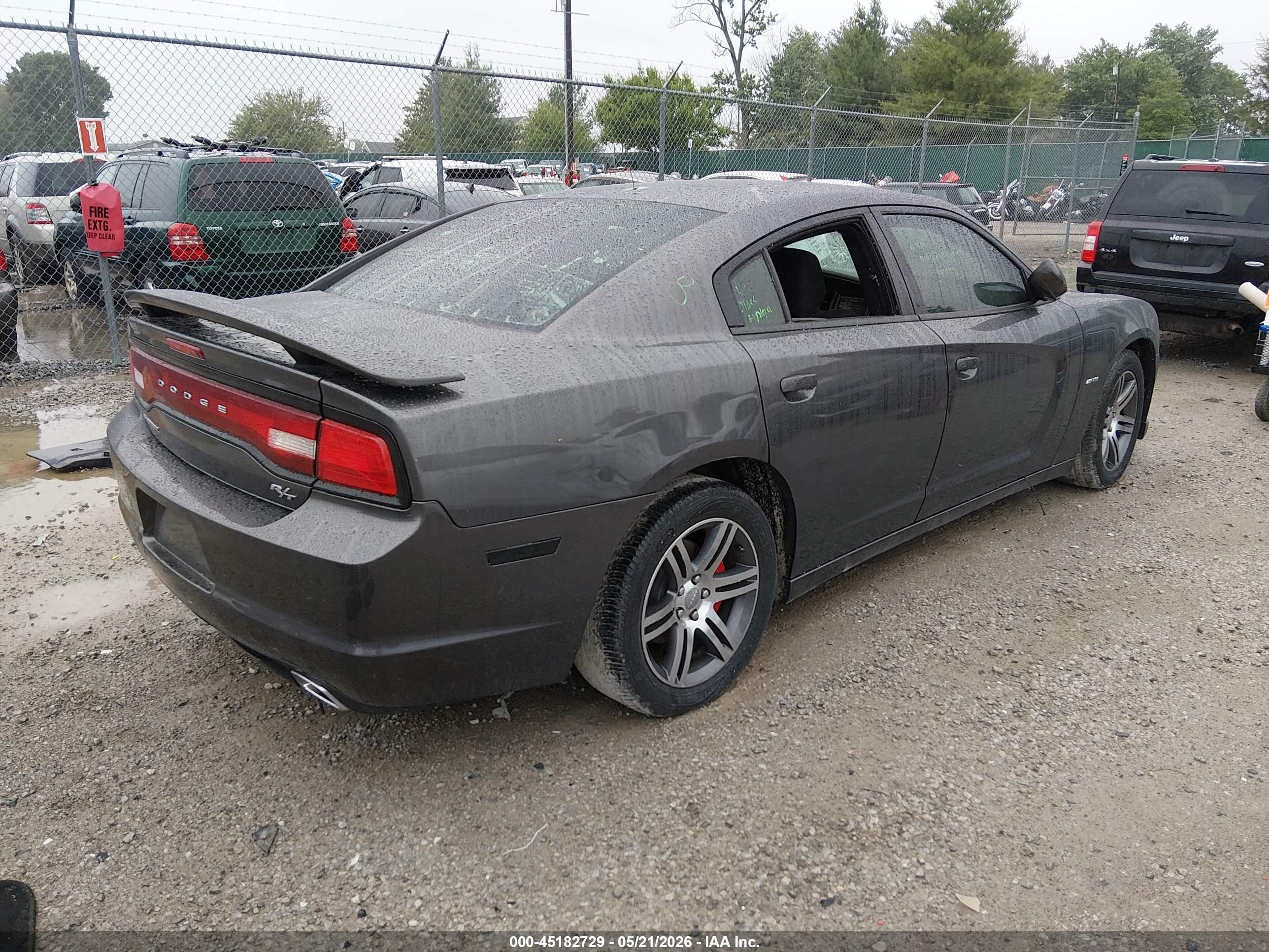 2014 Dodge Charger R/t Gray vin: 2C3CDXCT3EH326625