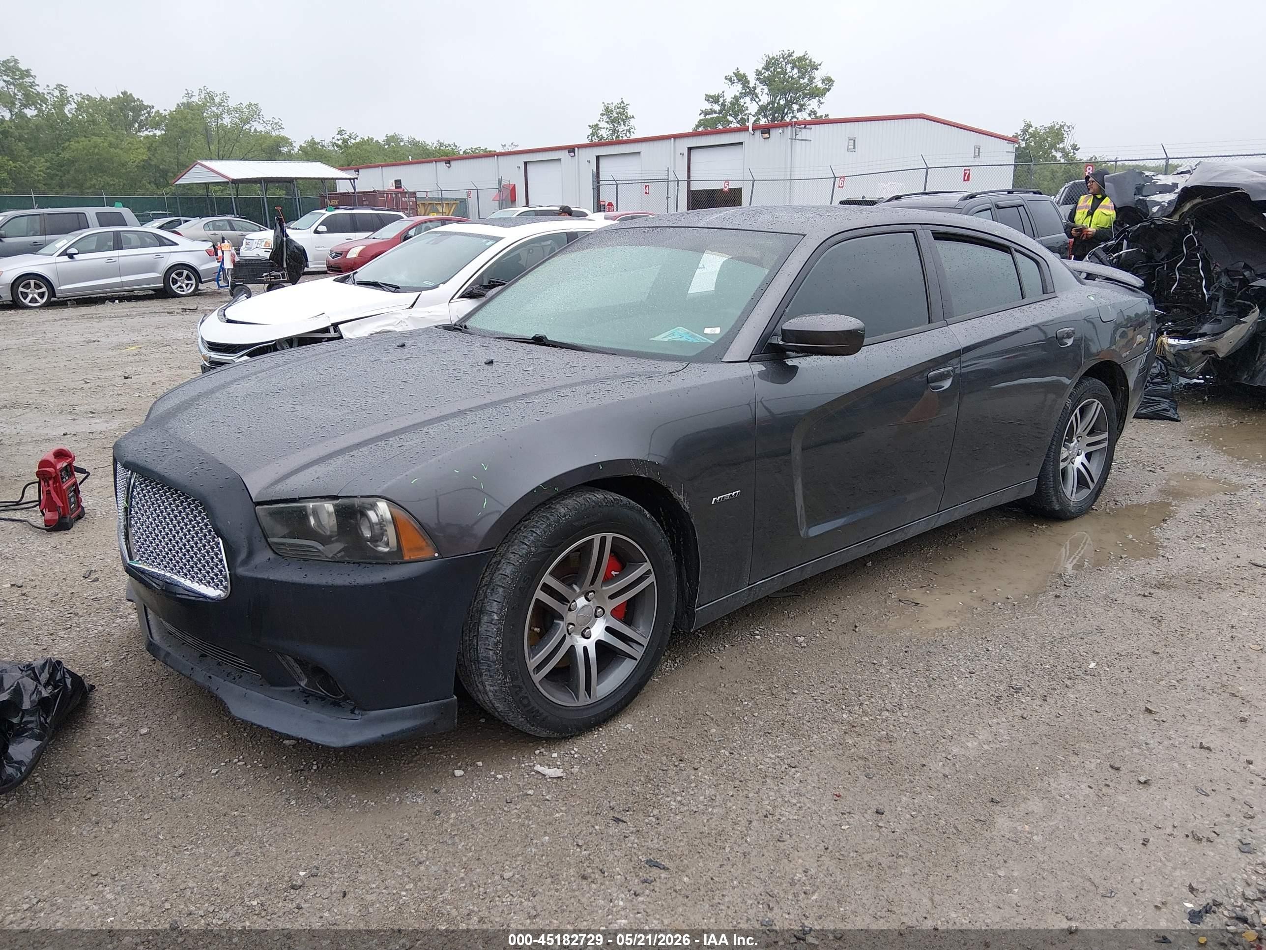 2014 Dodge Charger R/t Gray vin: 2C3CDXCT3EH326625