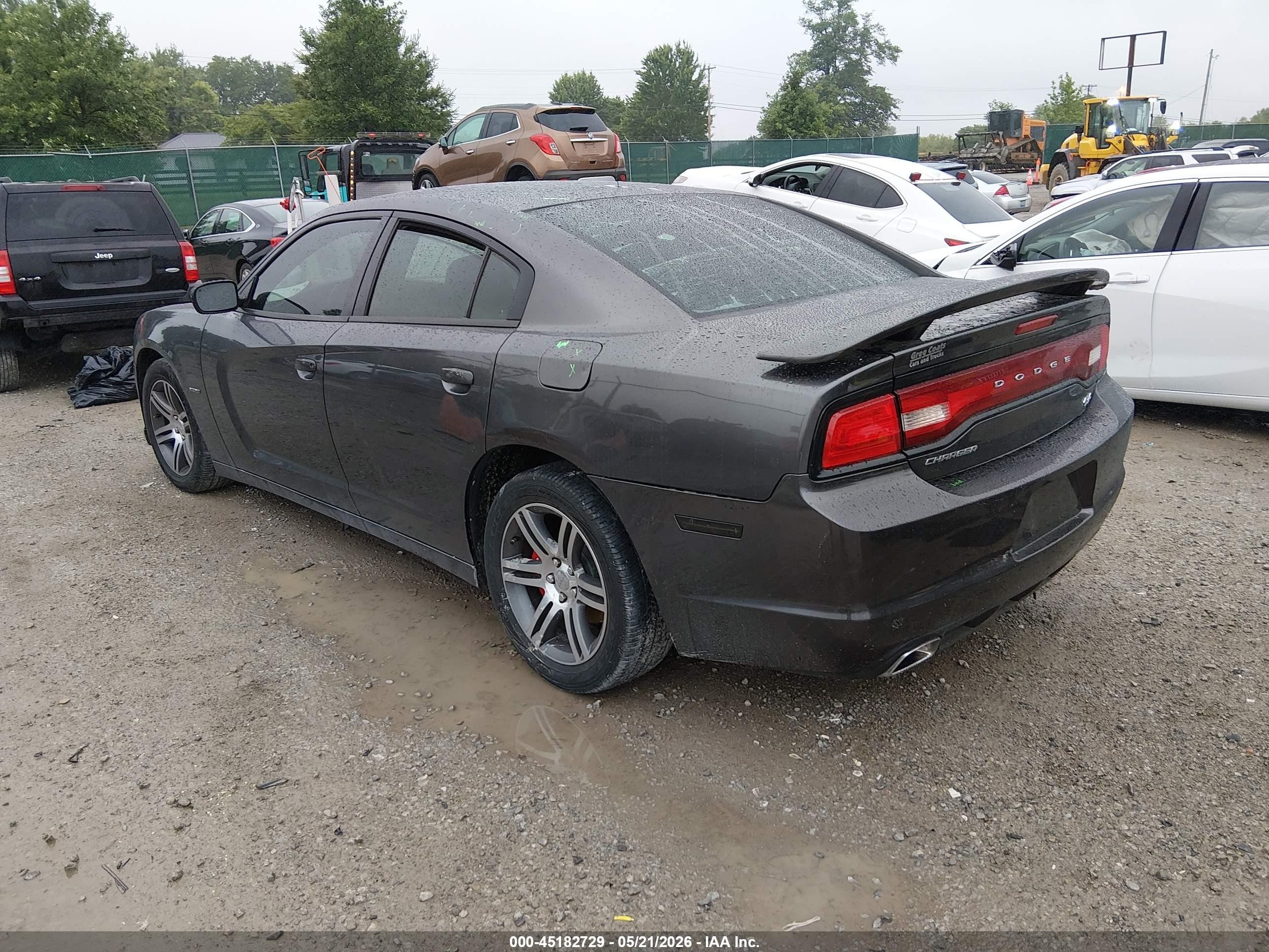 2014 Dodge Charger R/t Gray vin: 2C3CDXCT3EH326625