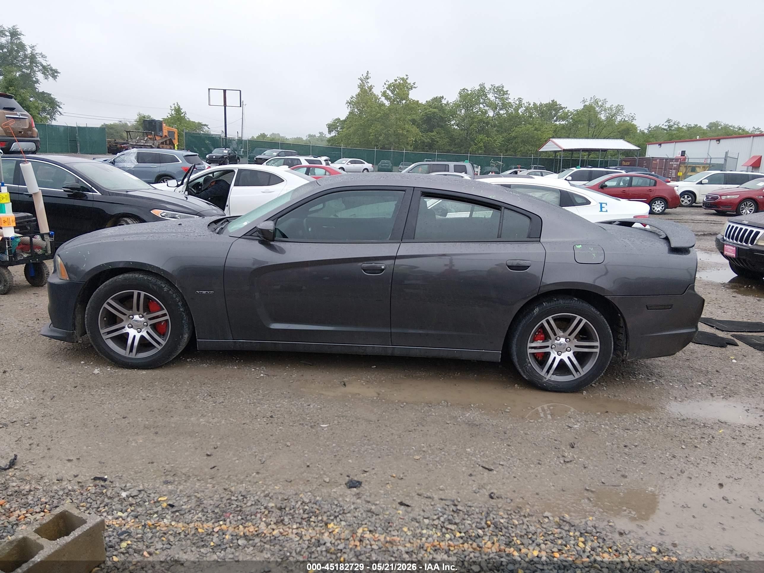 2014 Dodge Charger R/t Gray vin: 2C3CDXCT3EH326625