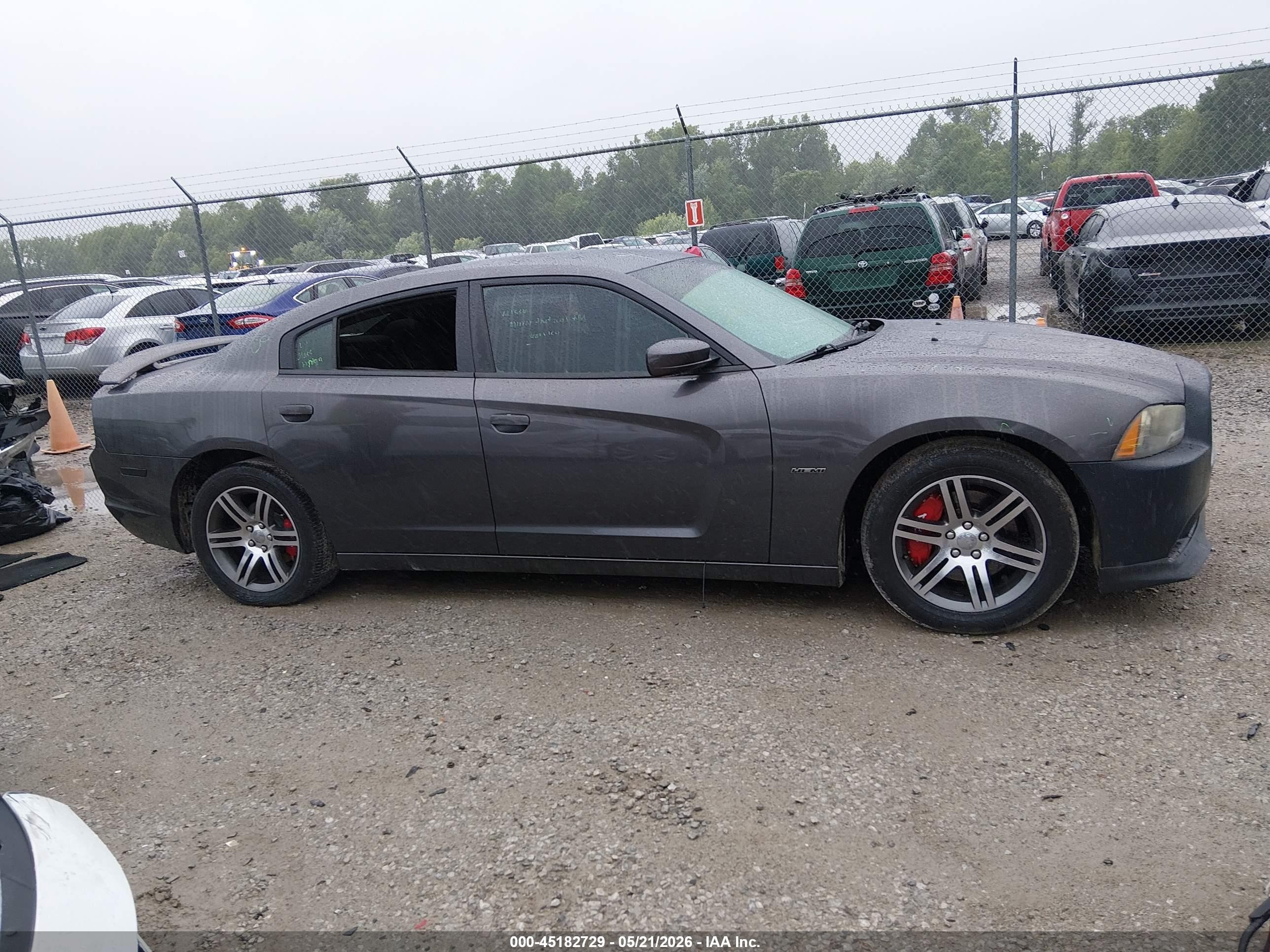 2014 Dodge Charger R/t Gray vin: 2C3CDXCT3EH326625