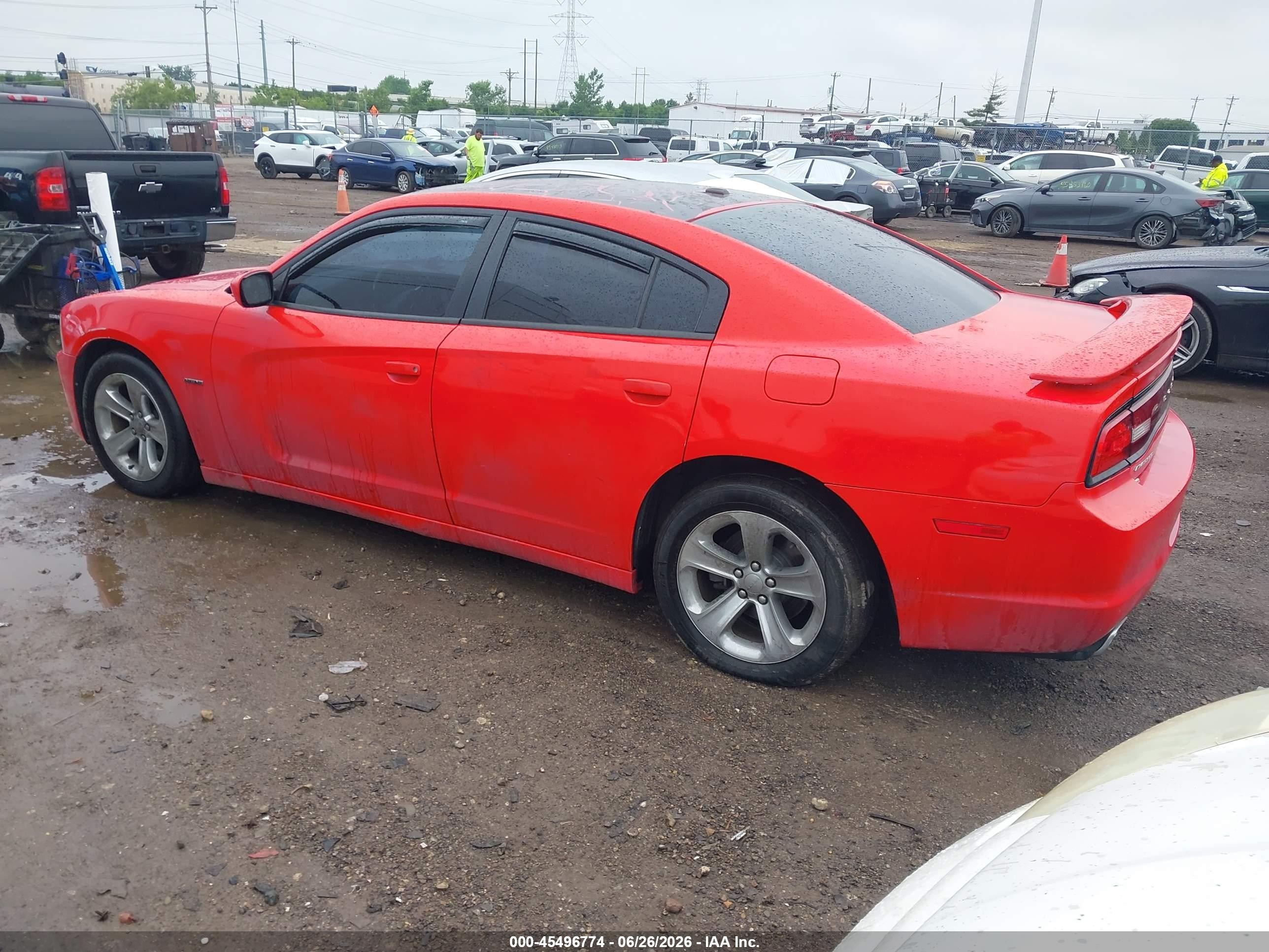 2014 Dodge Charger R/t Plus Red vin: 2C3CDXCT3EH342954