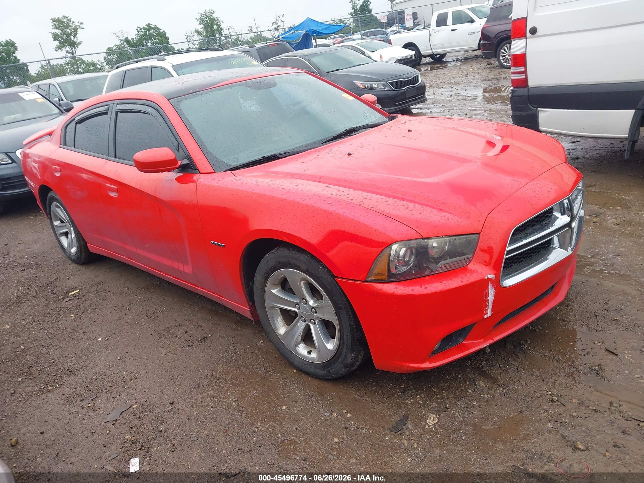 2014 Dodge Charger R/t Plus Red vin: 2C3CDXCT3EH342954