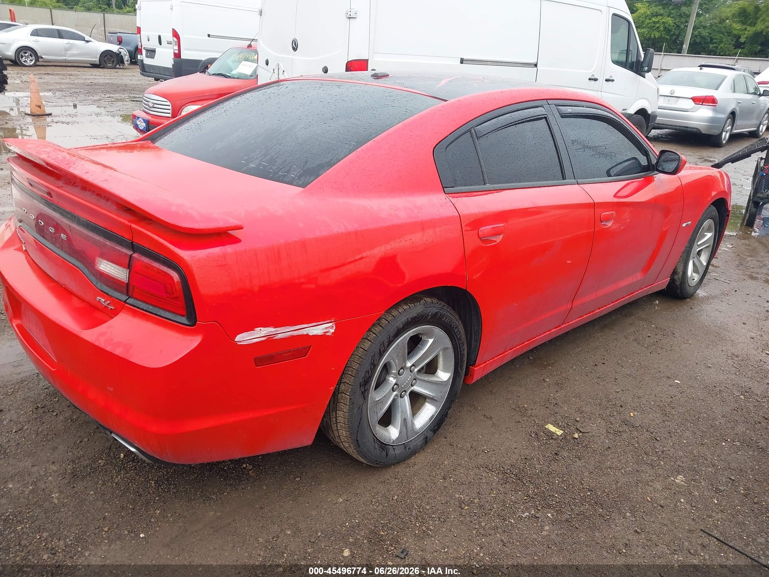 2014 Dodge Charger R/t Plus Red vin: 2C3CDXCT3EH342954