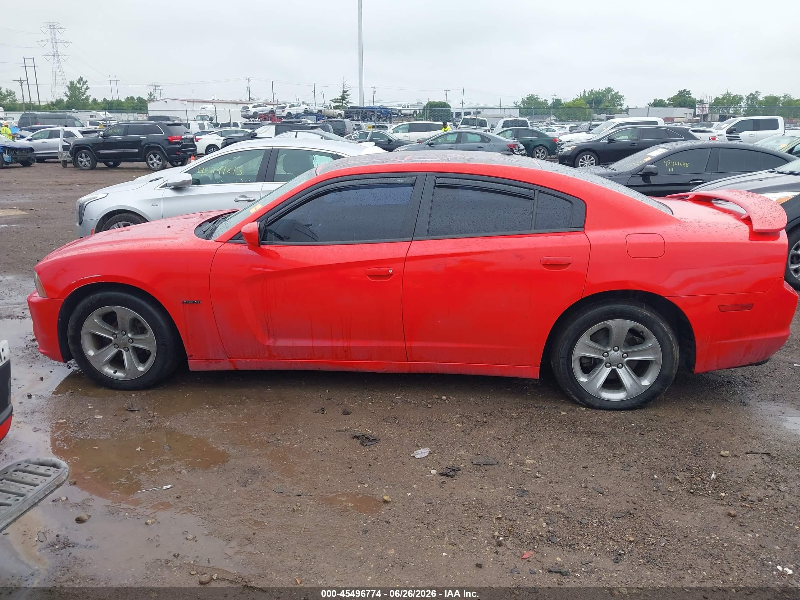 2014 Dodge Charger R/t Plus Red vin: 2C3CDXCT3EH342954